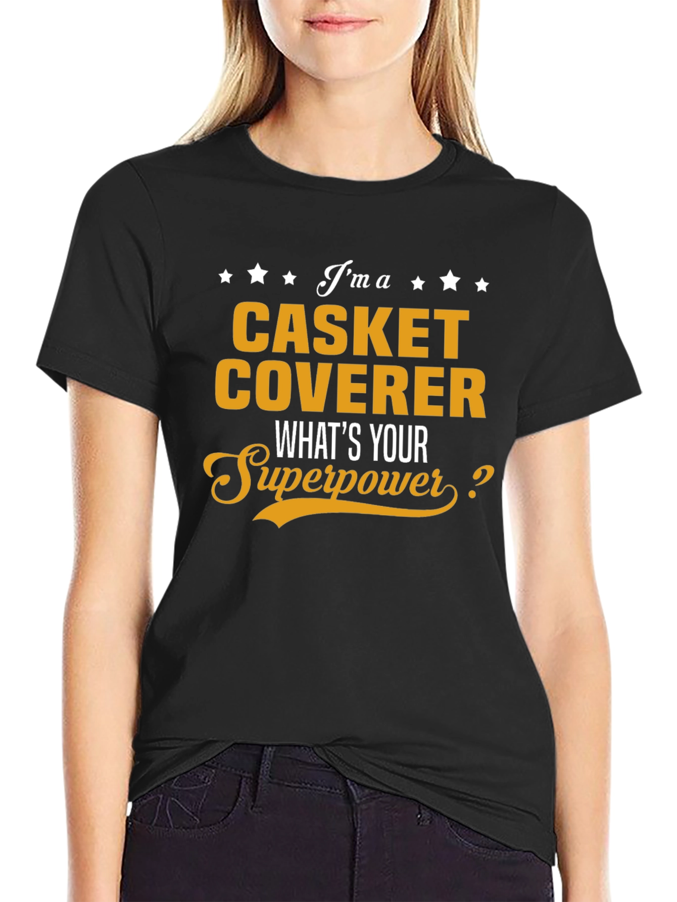 Casket Coverer Superpower T-Shirt