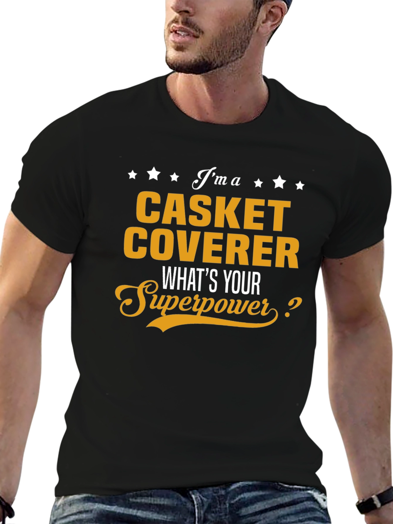 Casket Coverer Superpower T-Shirt