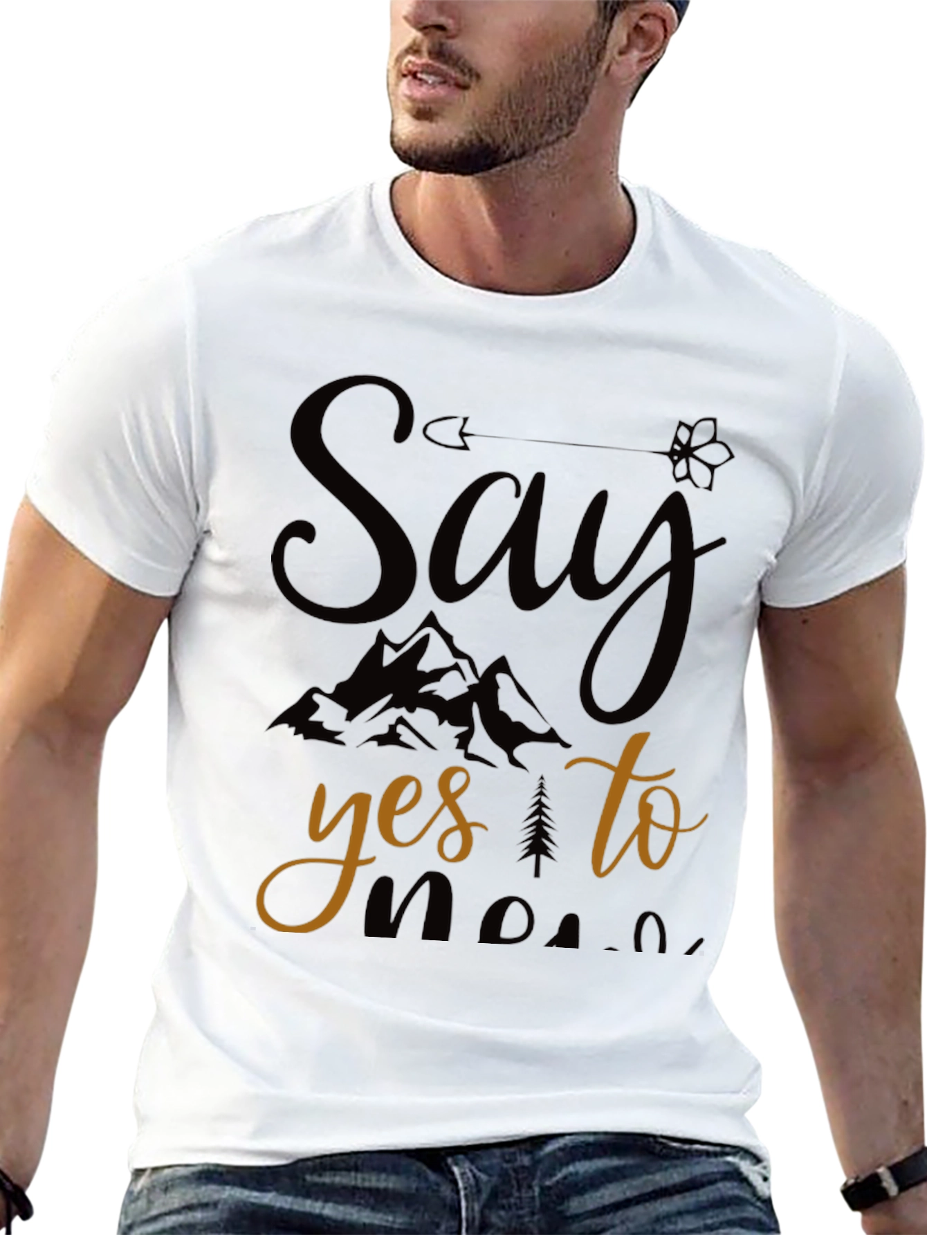 Say Yes to Mountains Graphic Tee