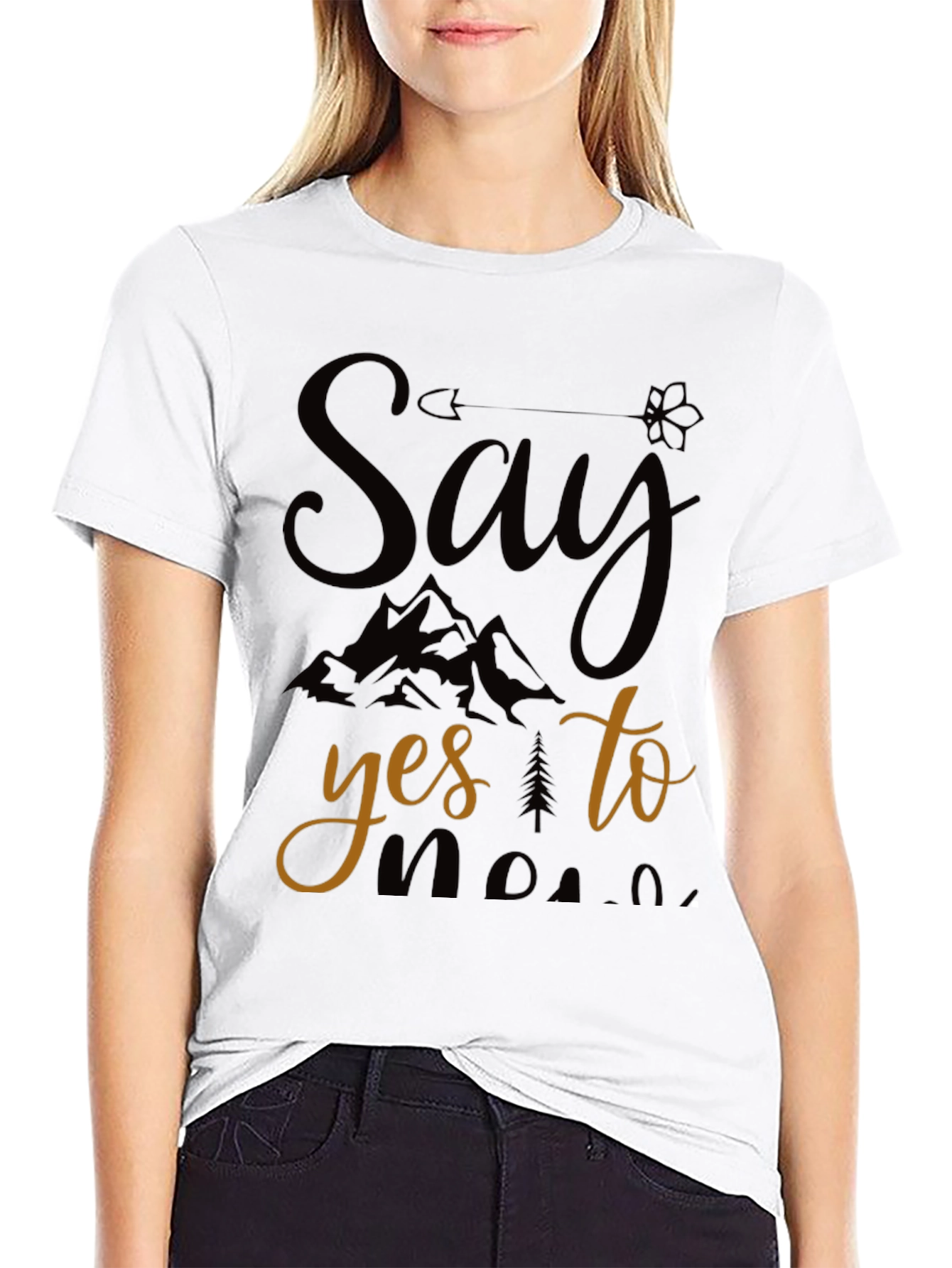Say Yes to Mountains Graphic Tee