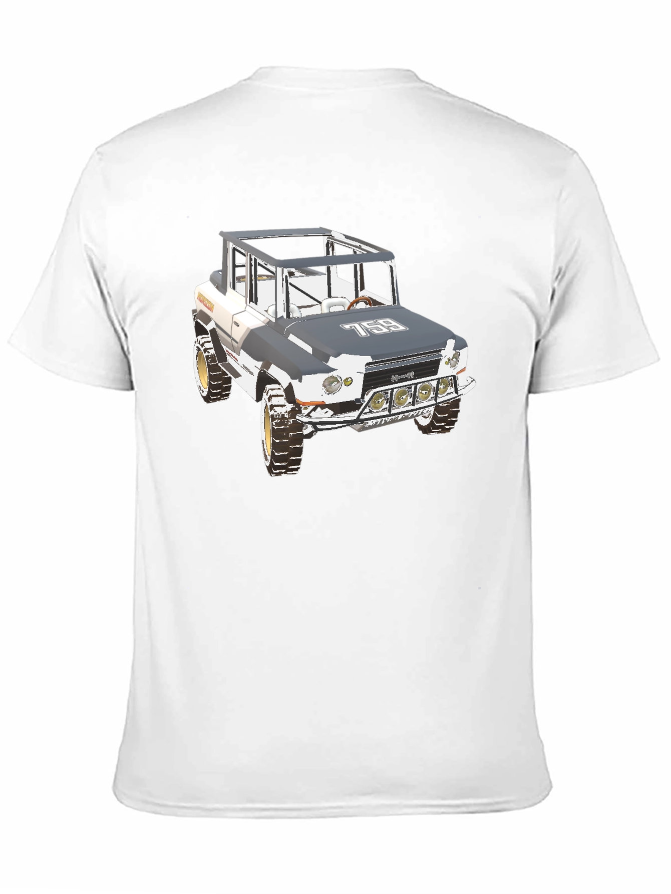 Retro Off-Road Vehicle Graphic Tee