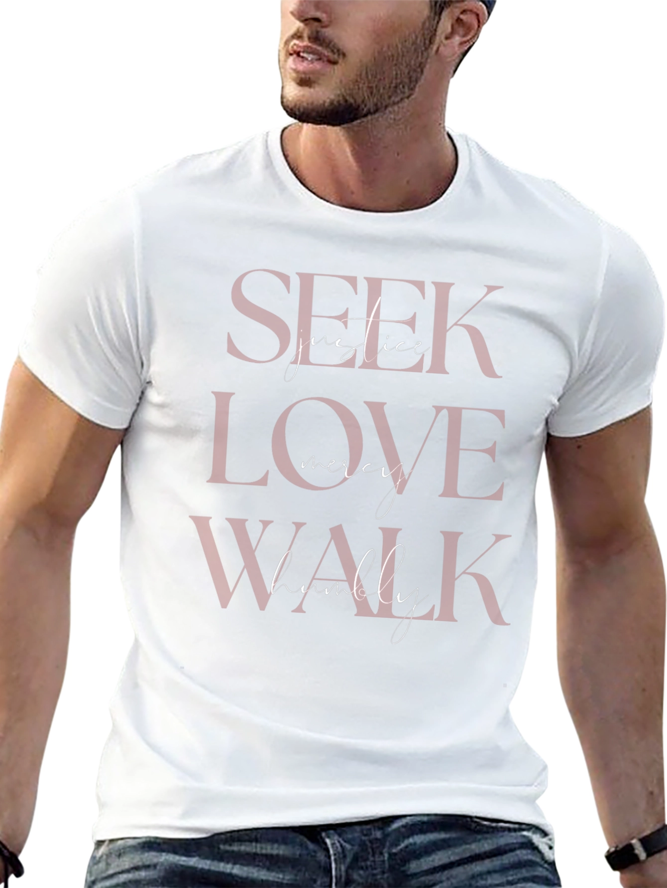 Seek Love Walk Graphic Tee