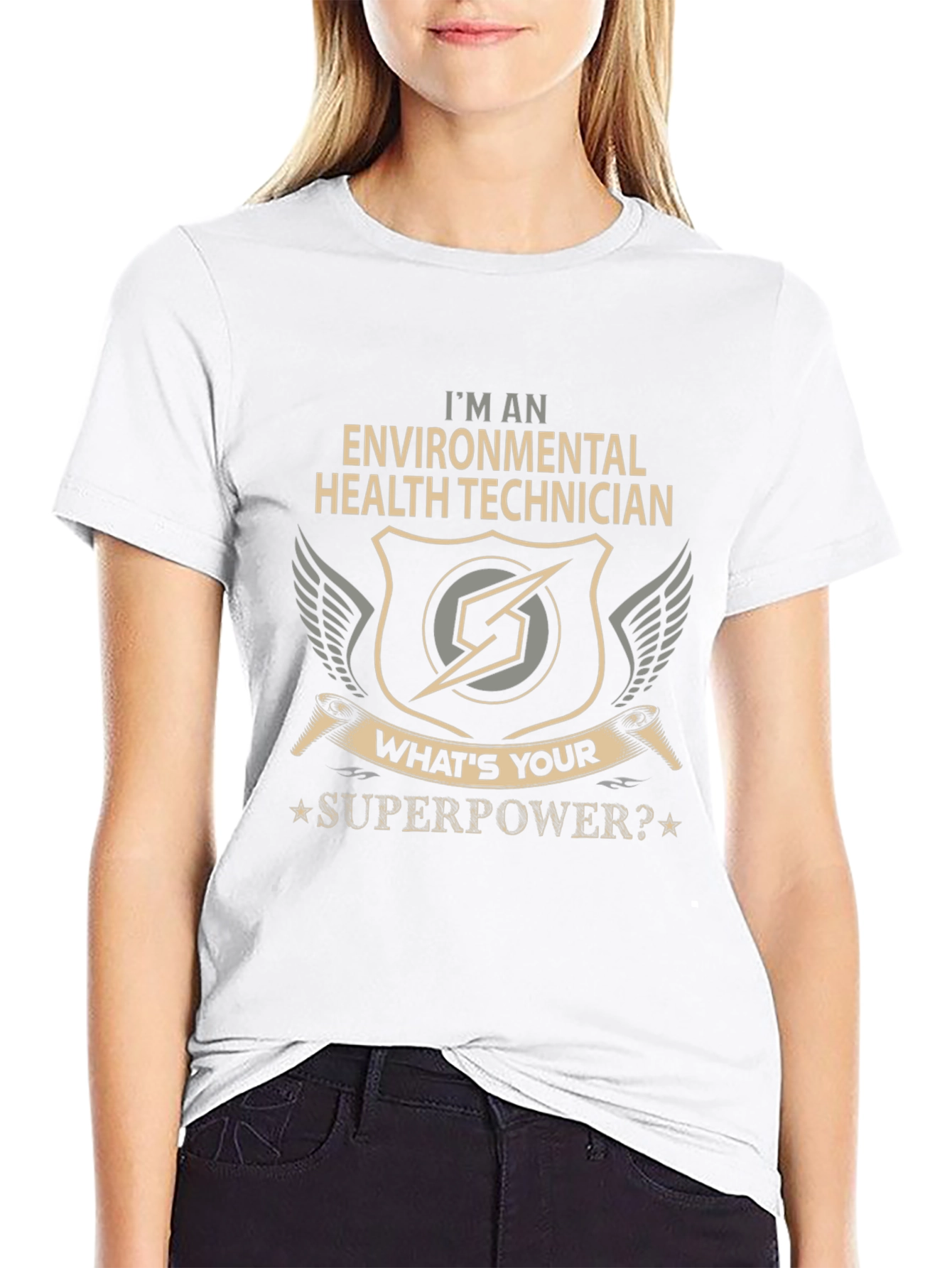 Environmental Health Technician Superpower T-Shirt