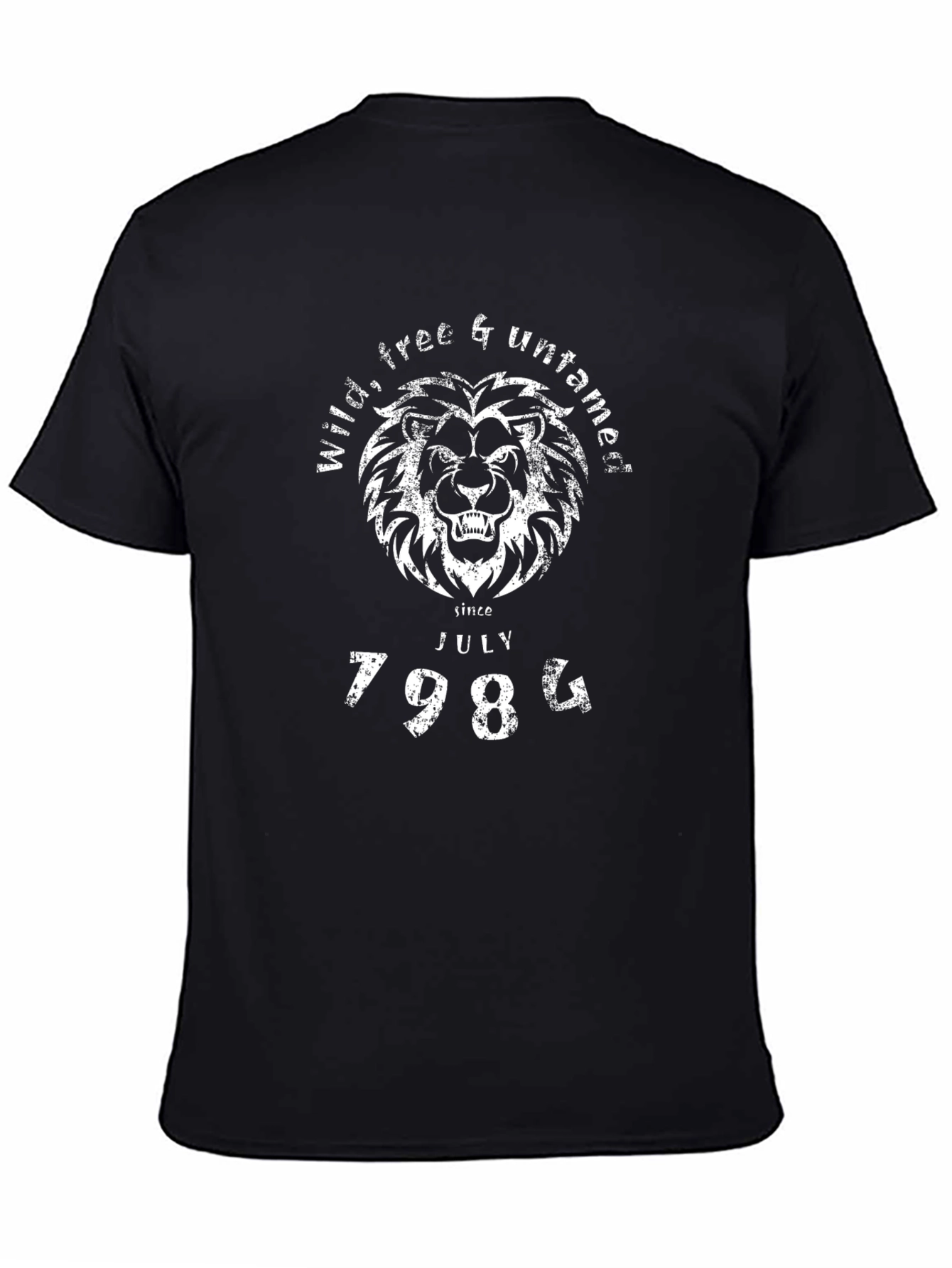 Wild Free & Untamed Lion Graphic Tee