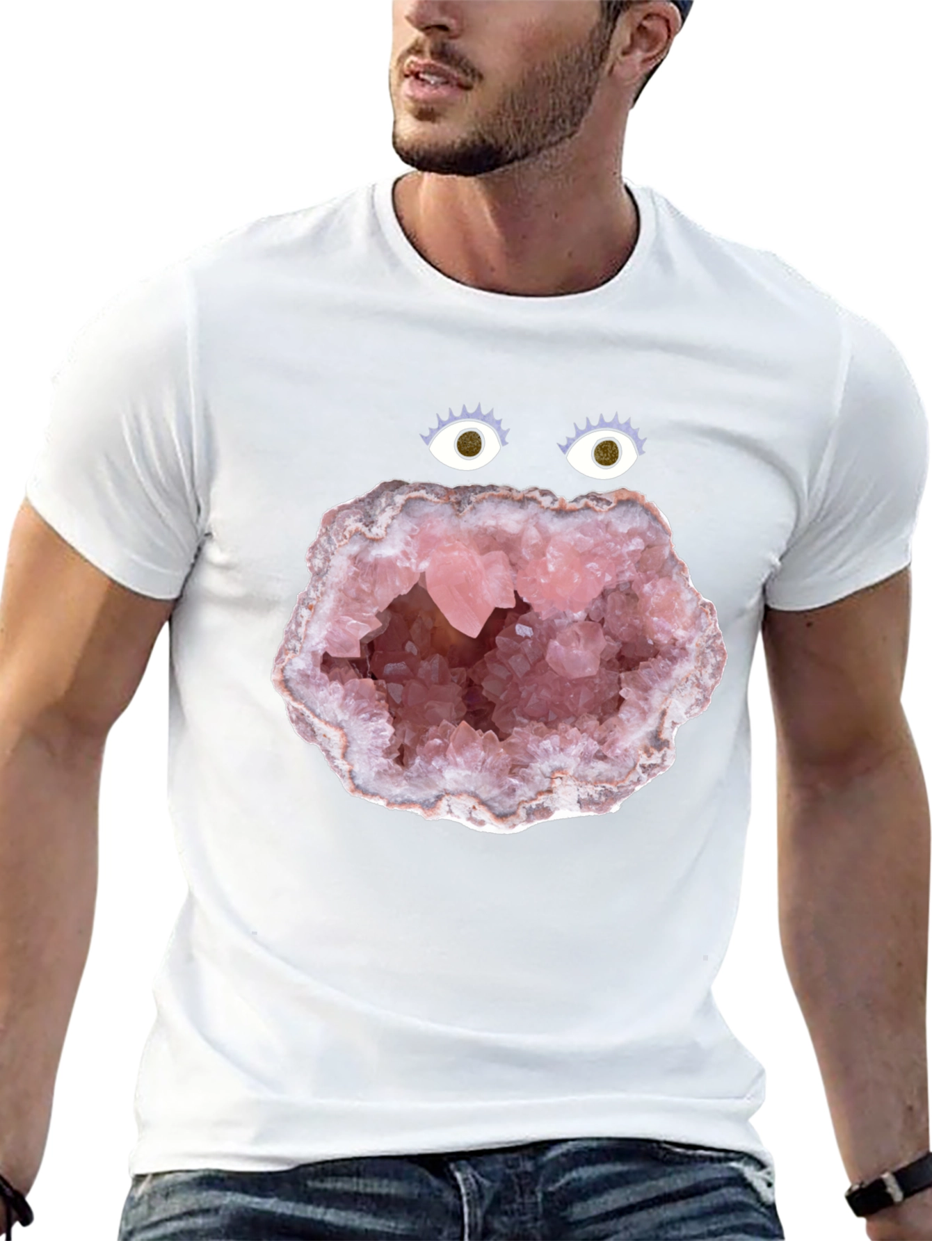 Crystal Monster T-Shirt - Funny Novelty Tee