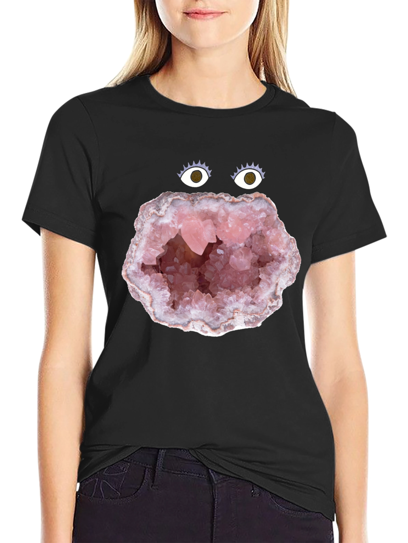 Crystal Monster T-Shirt - Funny Novelty Tee