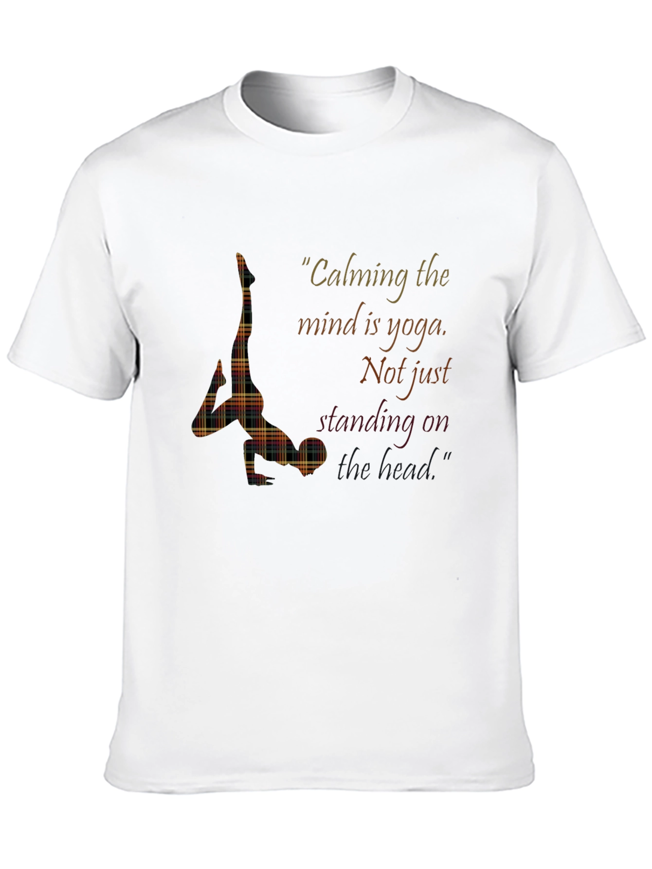 Yoga Mind T-Shirt - Calming Quote Graphic Tee