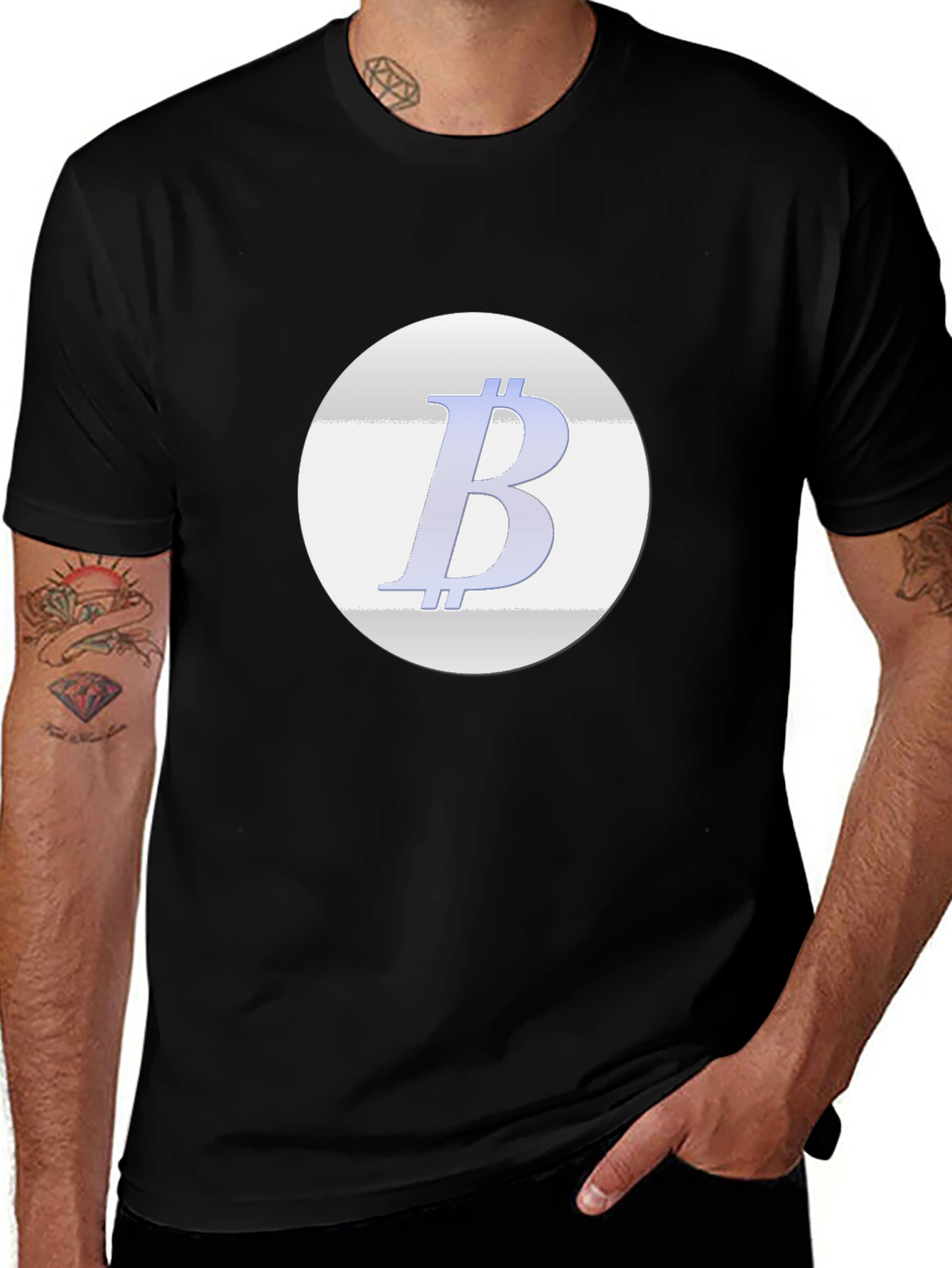 Bitcoin Logo T-Shirt - Crypto Enthusiast Apparel