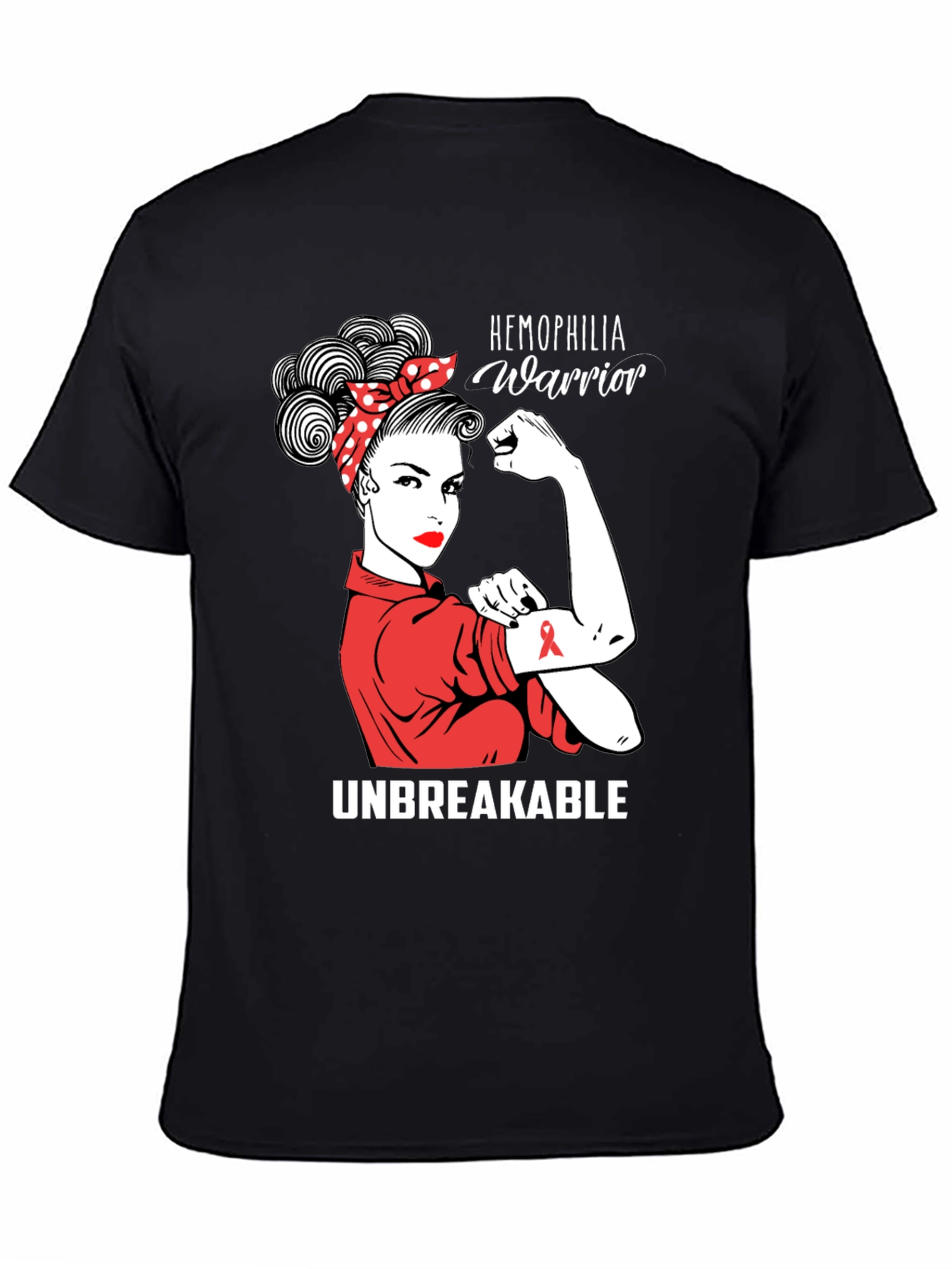 Hemophilia Warrior Unbreakable T-Shirt
