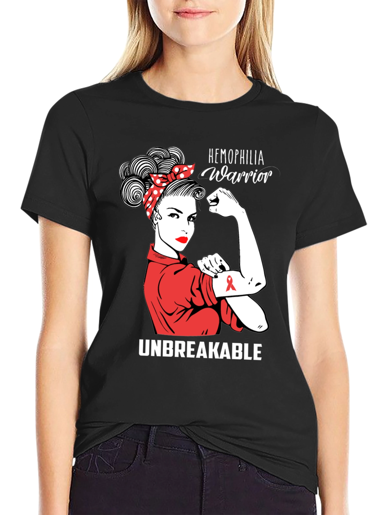 Hemophilia Warrior Unbreakable T-Shirt