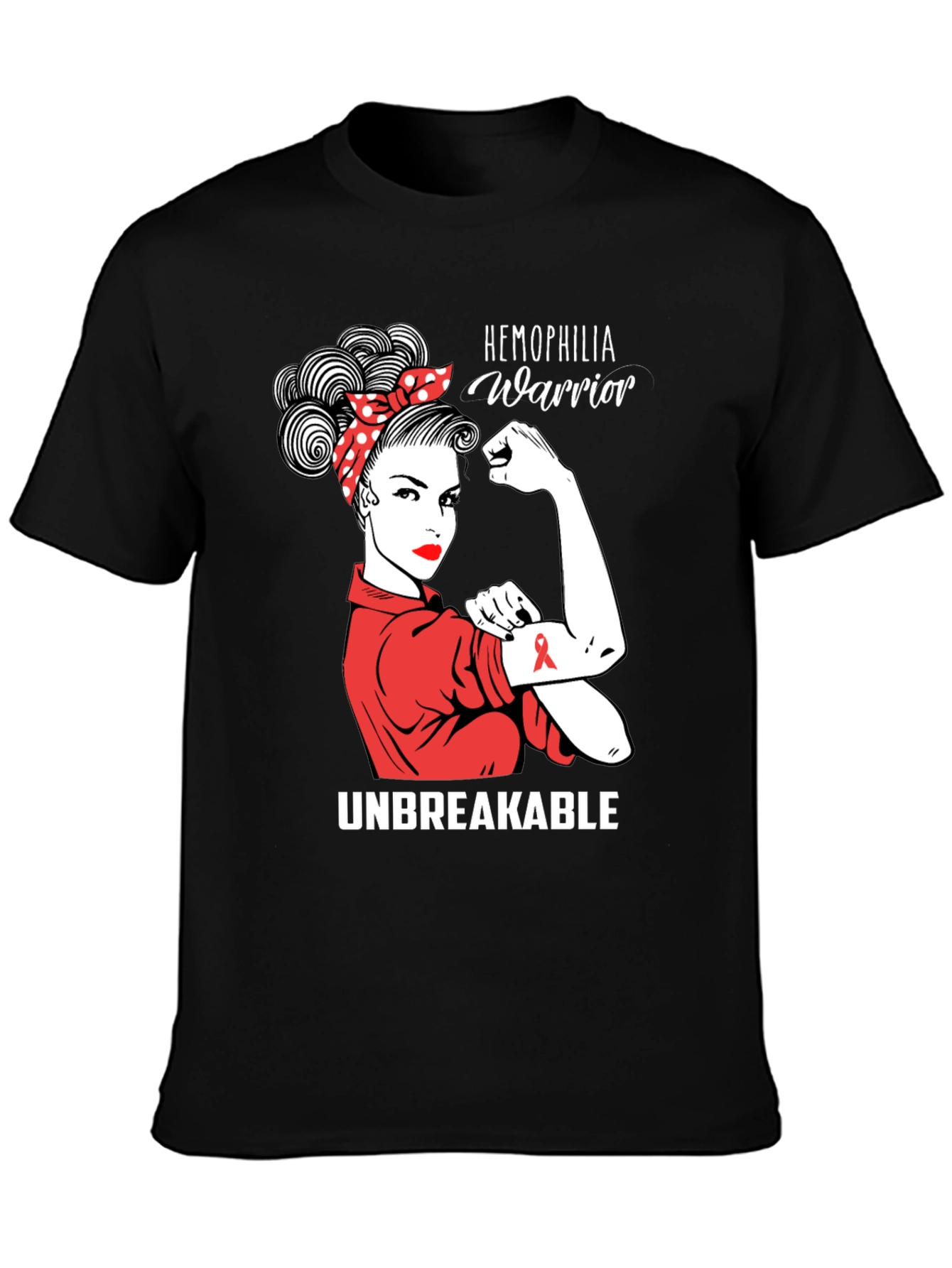 Hemophilia Warrior Unbreakable T-Shirt