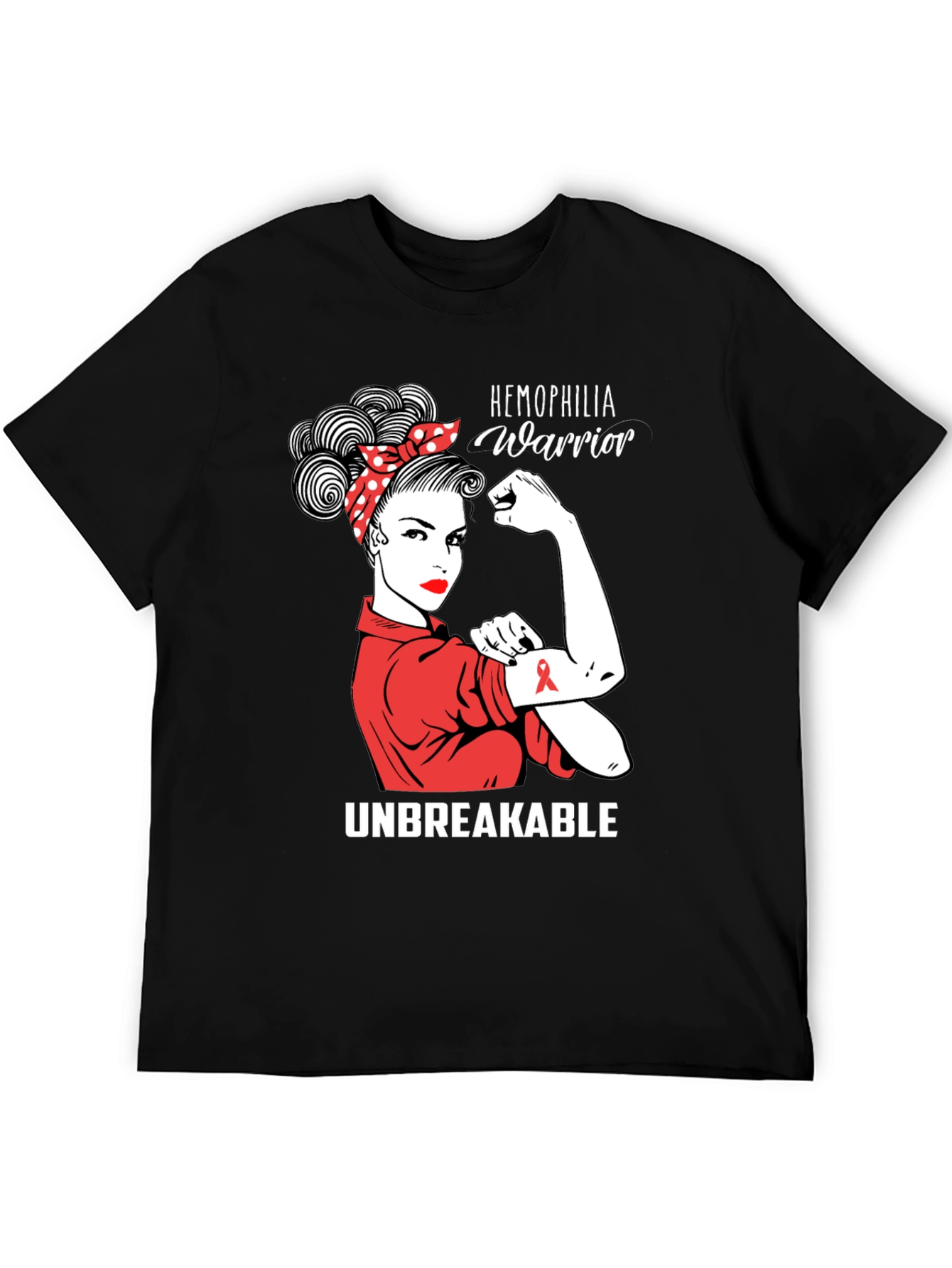 Hemophilia Warrior Unbreakable T-Shirt