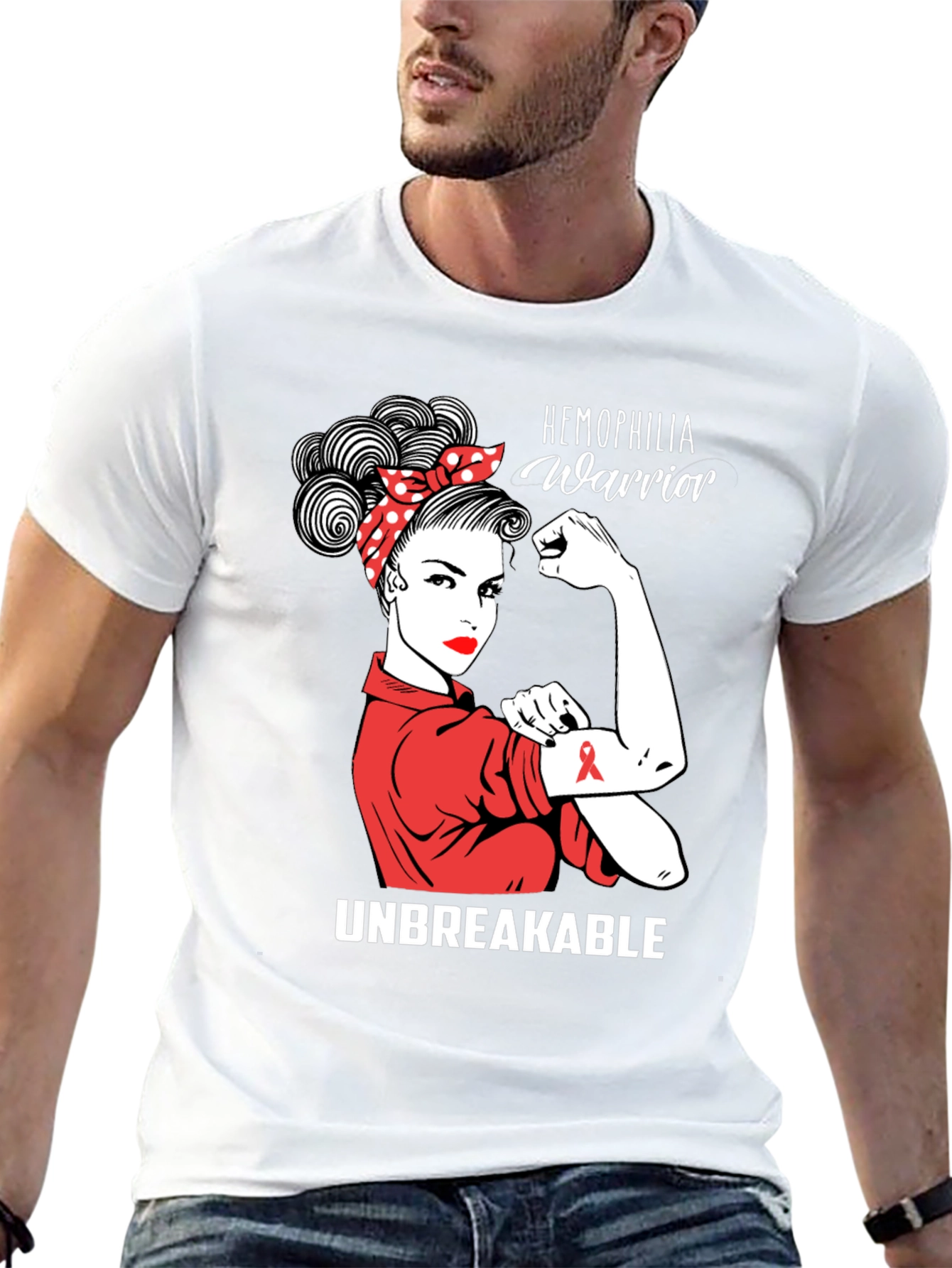 Hemophilia Warrior Unbreakable T-Shirt