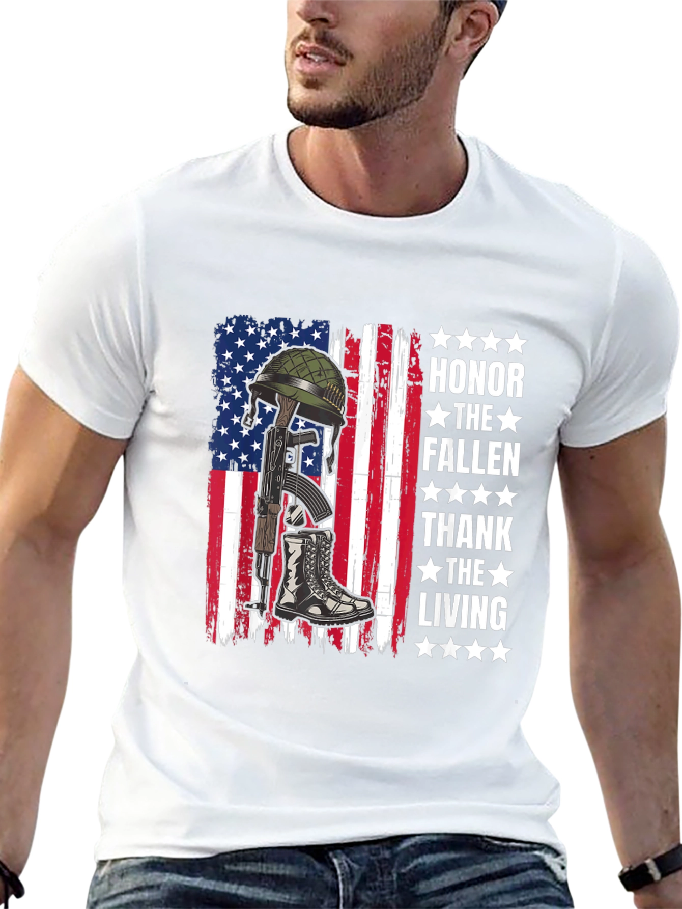 Honor Fallen Thank Living T-Shirt