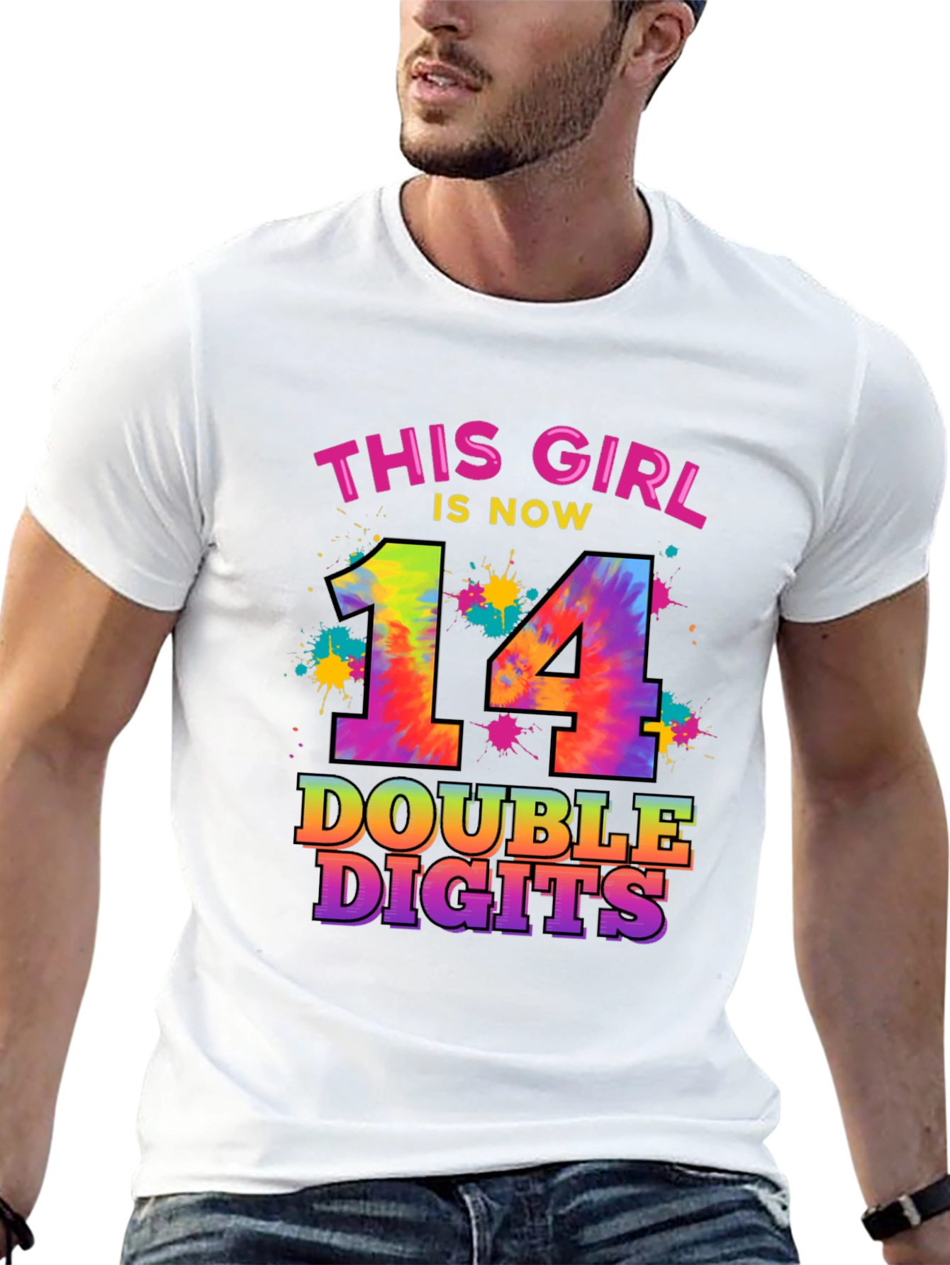 This Girl is Now 14 T-Shirt - Double Digits