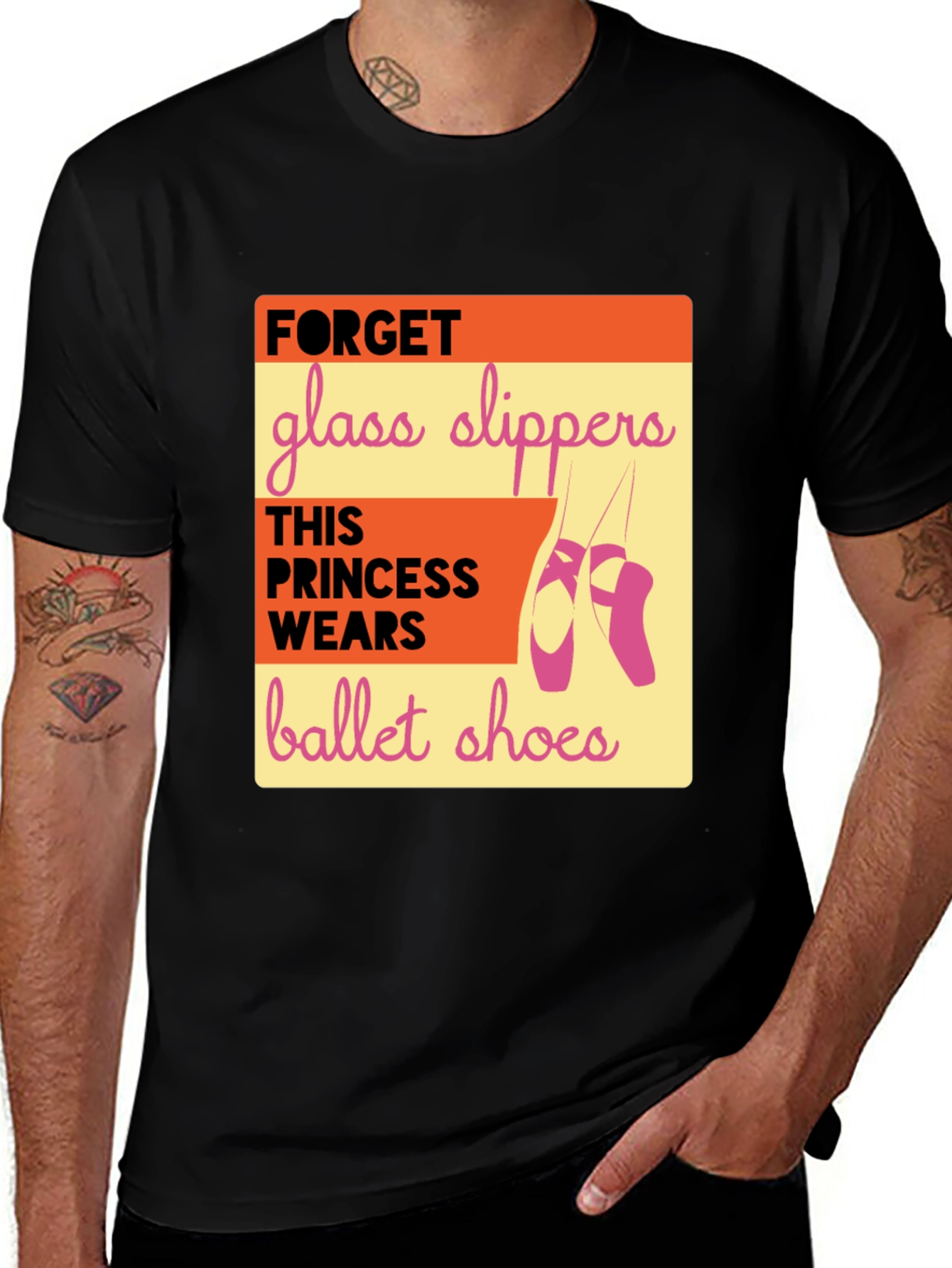 Ballet Princess T-Shirt - Dance Shoe Graphic Tee