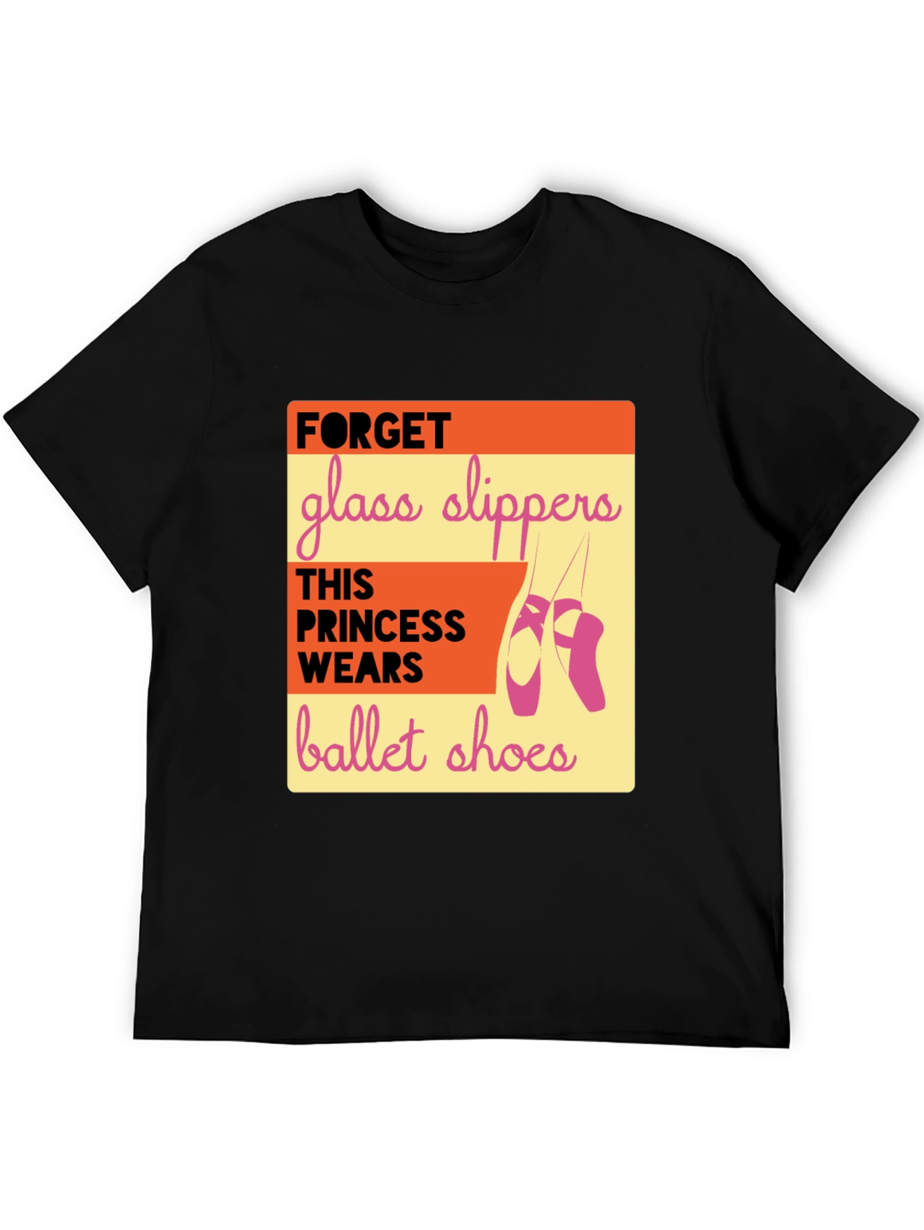 Ballet Princess T-Shirt - Dance Shoe Graphic Tee