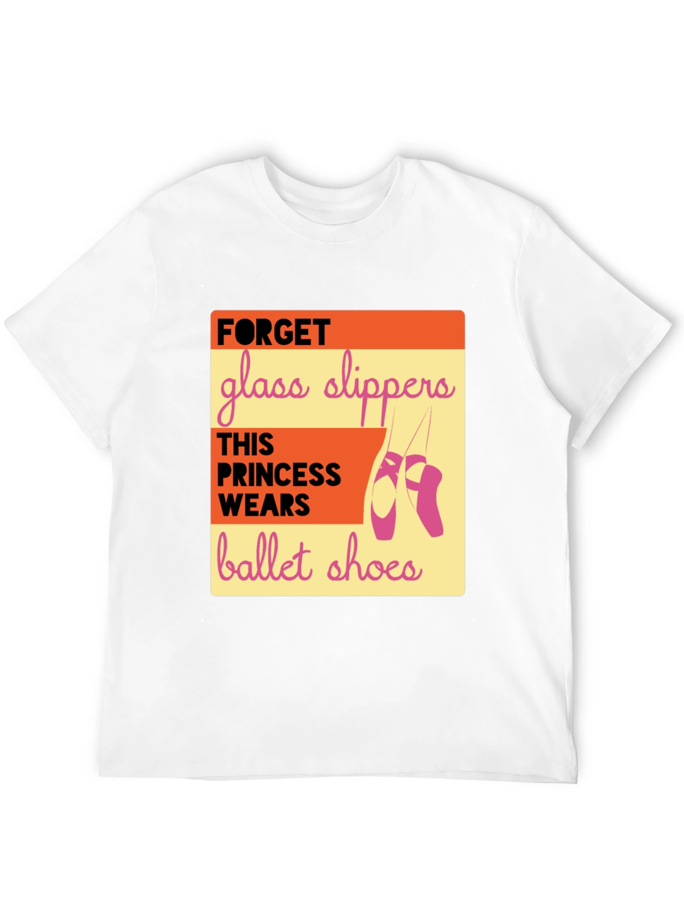 Ballet Princess T-Shirt - Dance Shoe Graphic Tee