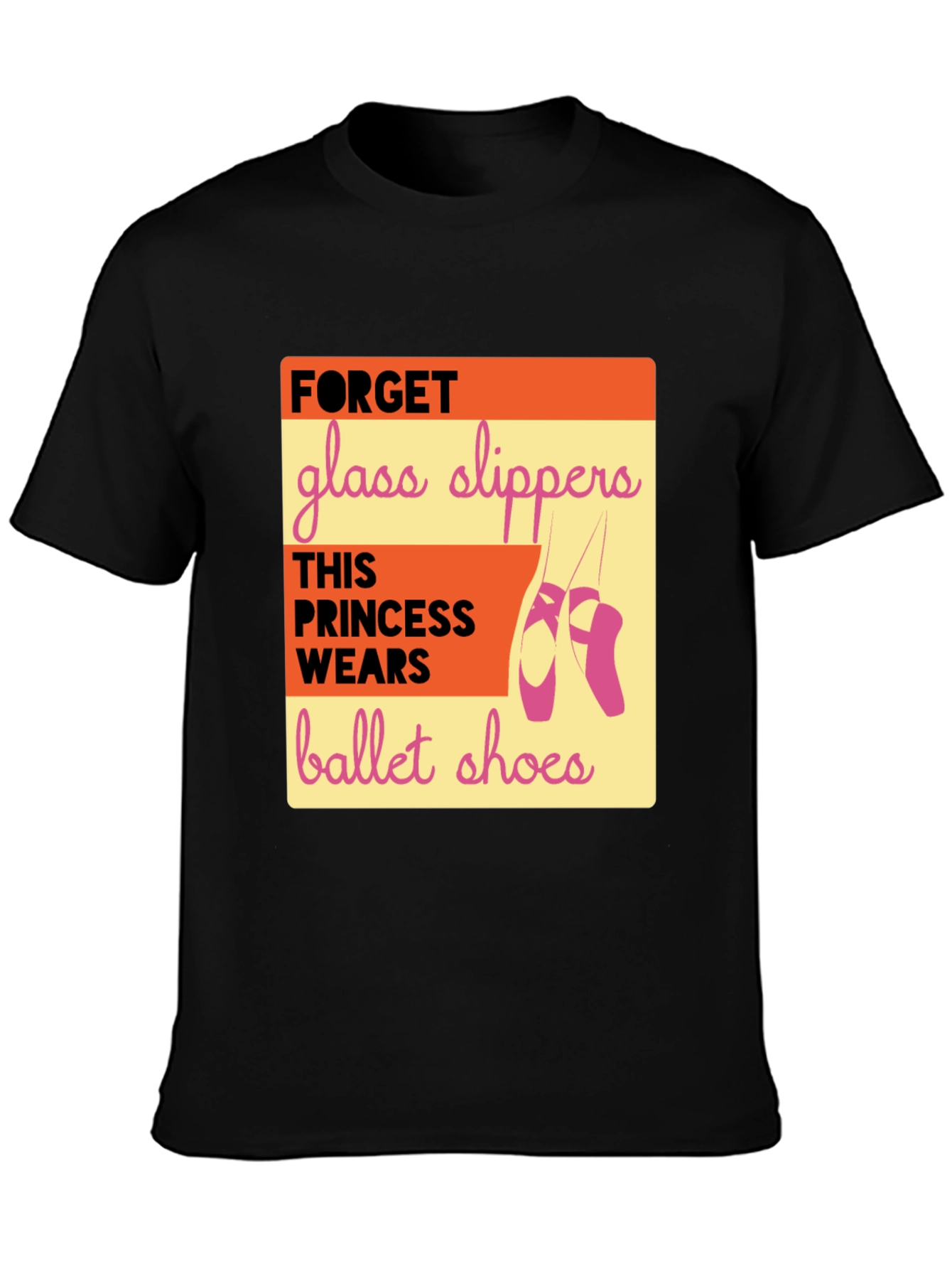 Ballet Princess T-Shirt - Dance Shoe Graphic Tee
