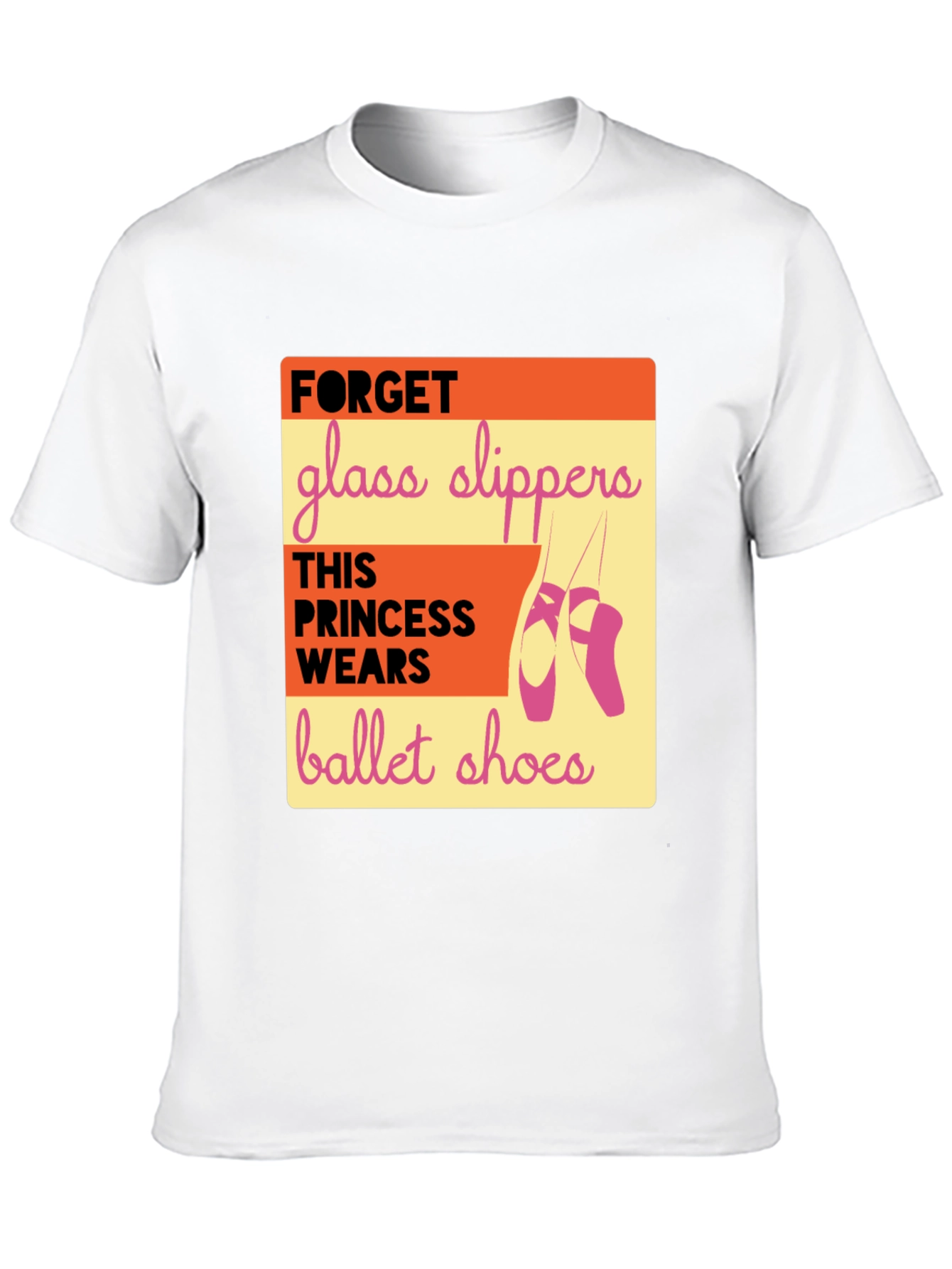 Ballet Princess T-Shirt - Dance Shoe Graphic Tee