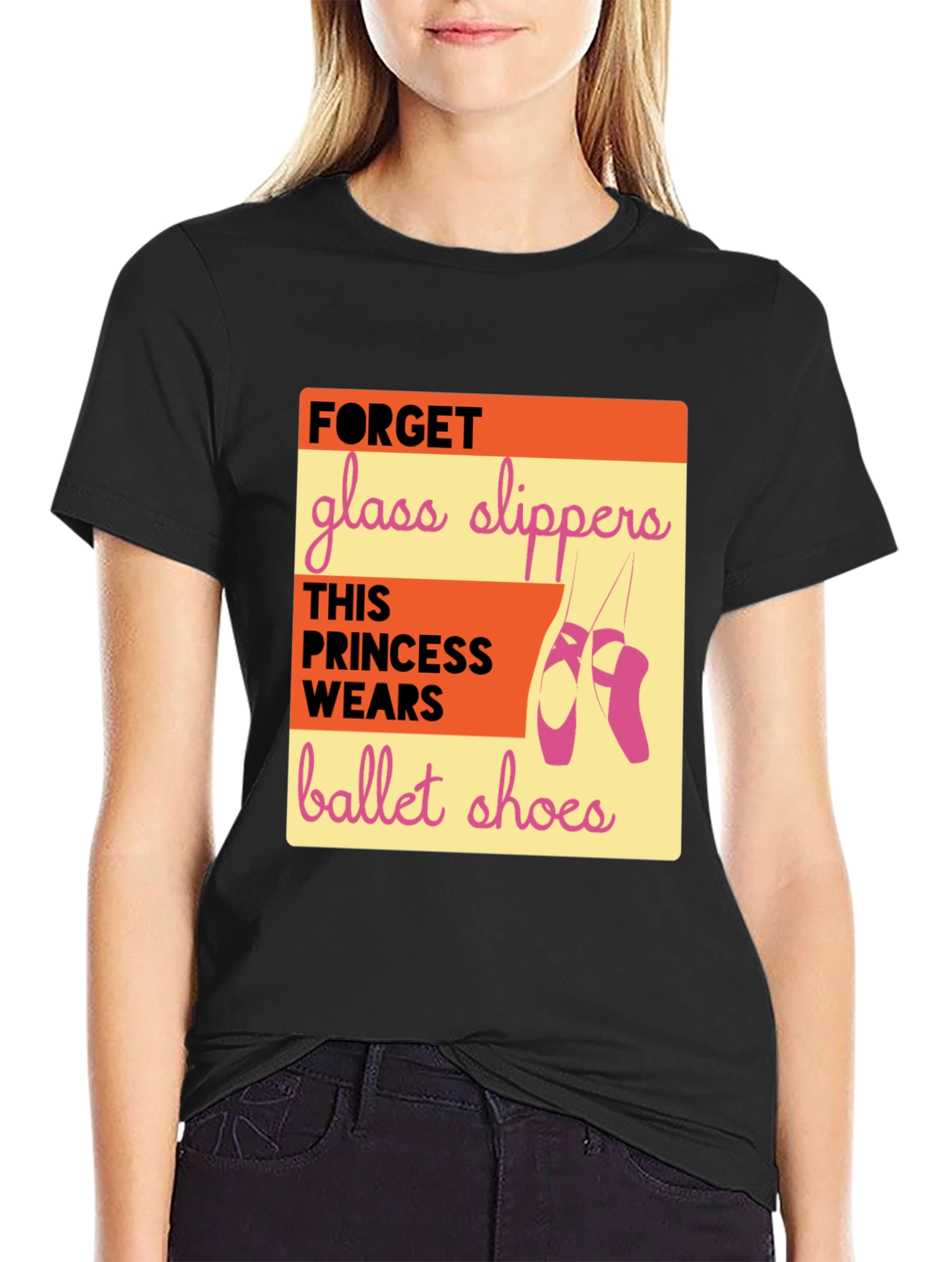Ballet Princess T-Shirt - Dance Shoe Graphic Tee