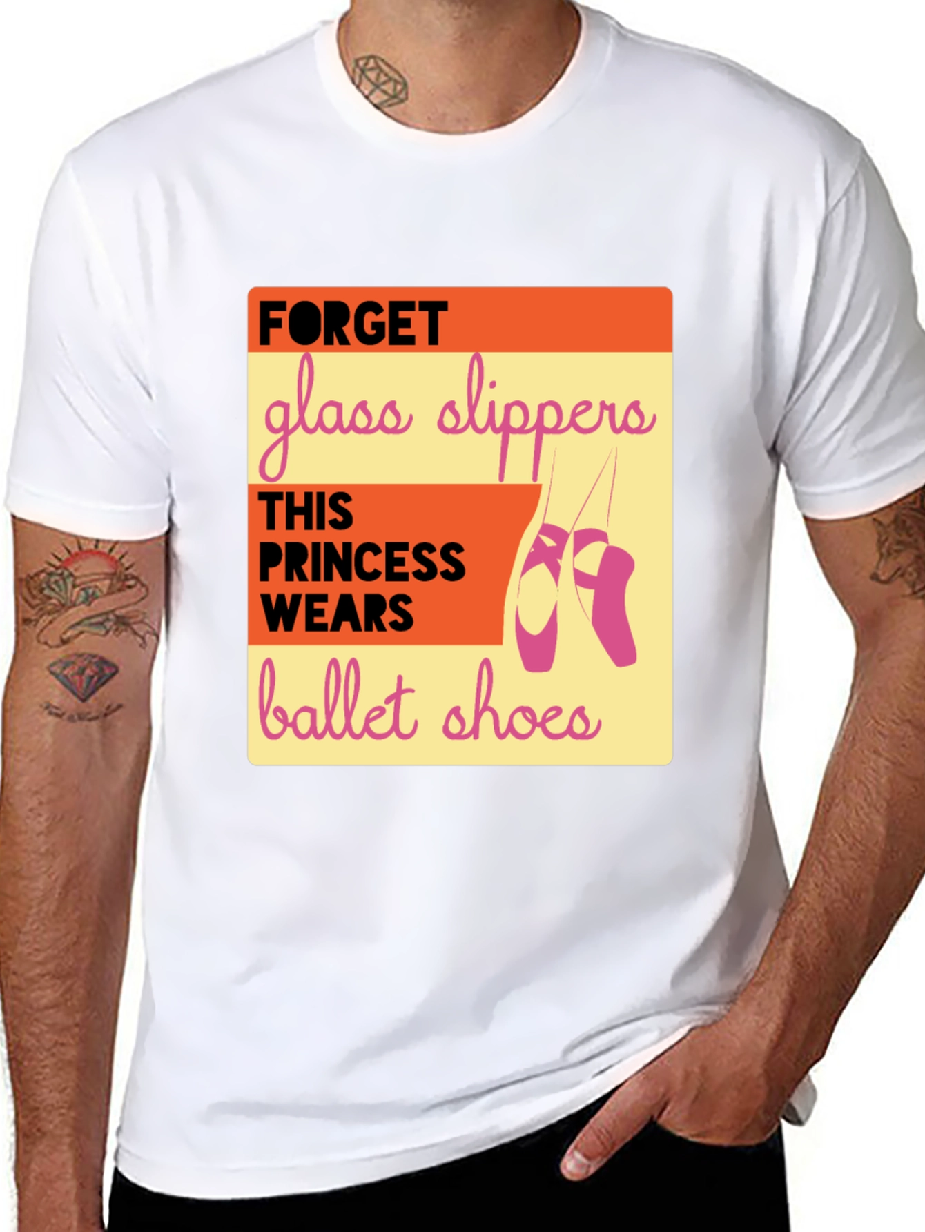 Ballet Princess T-Shirt - Dance Shoe Graphic Tee