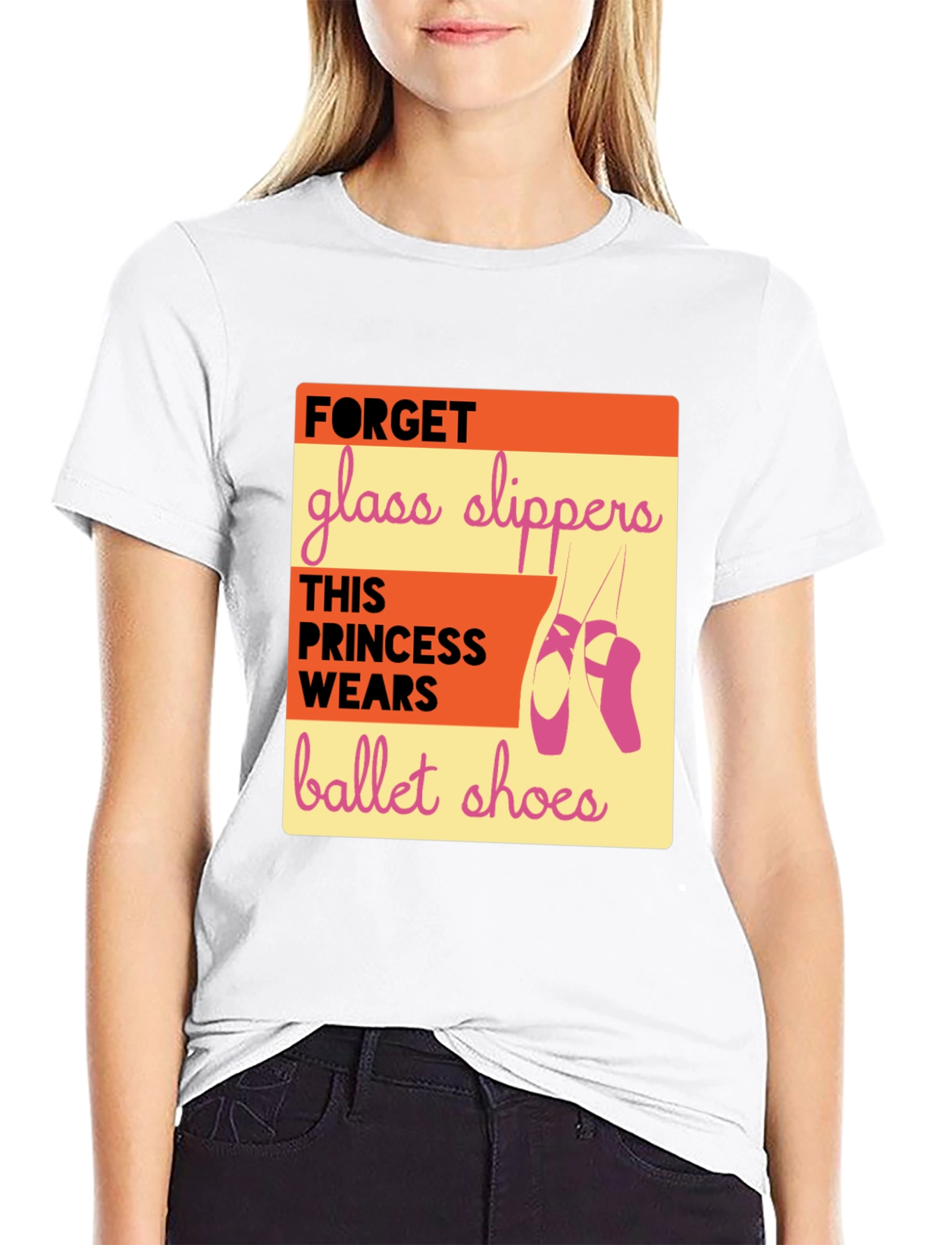 Ballet Princess T-Shirt - Dance Shoe Graphic Tee