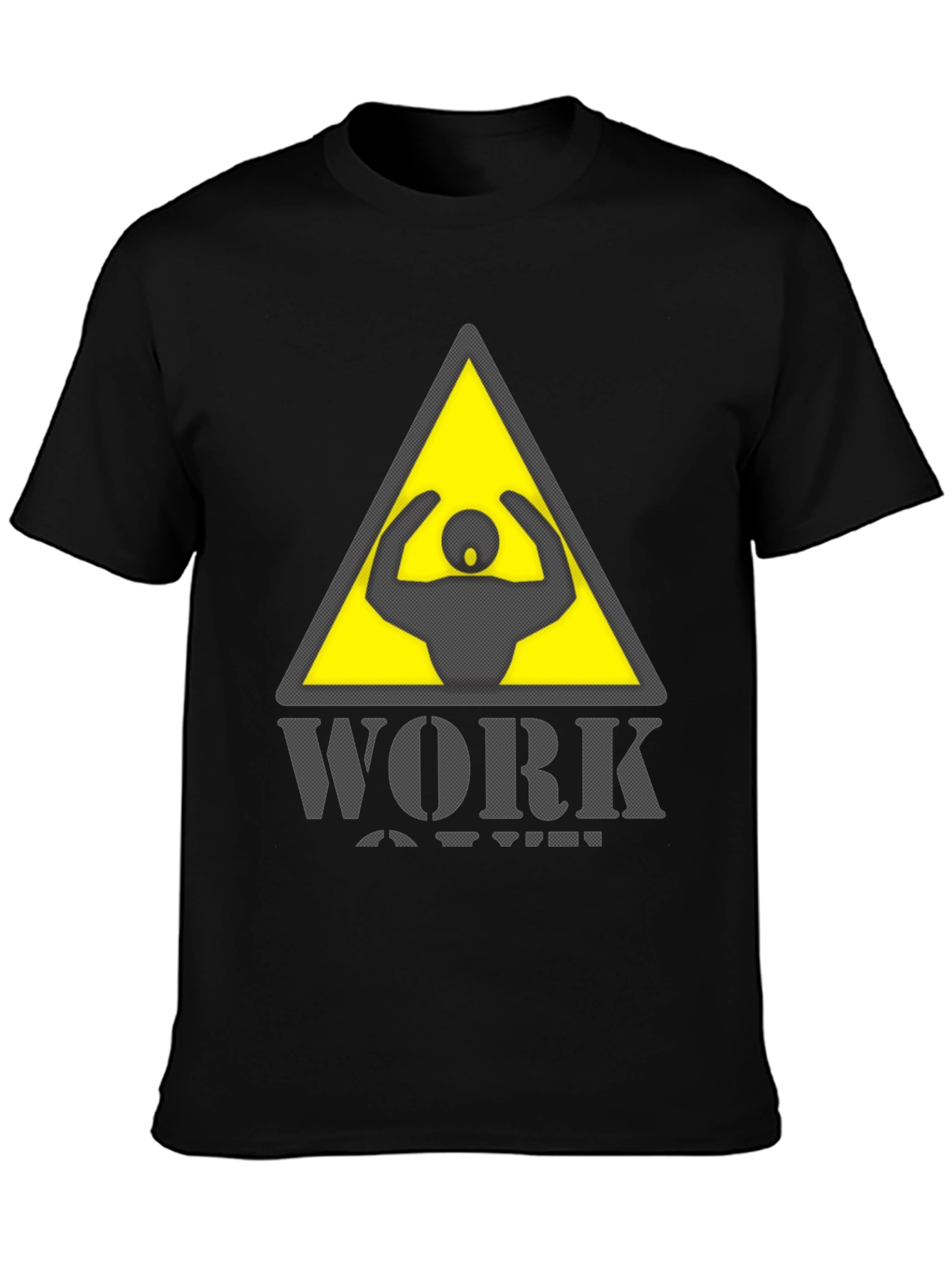Work Out Warning Graphic Tee