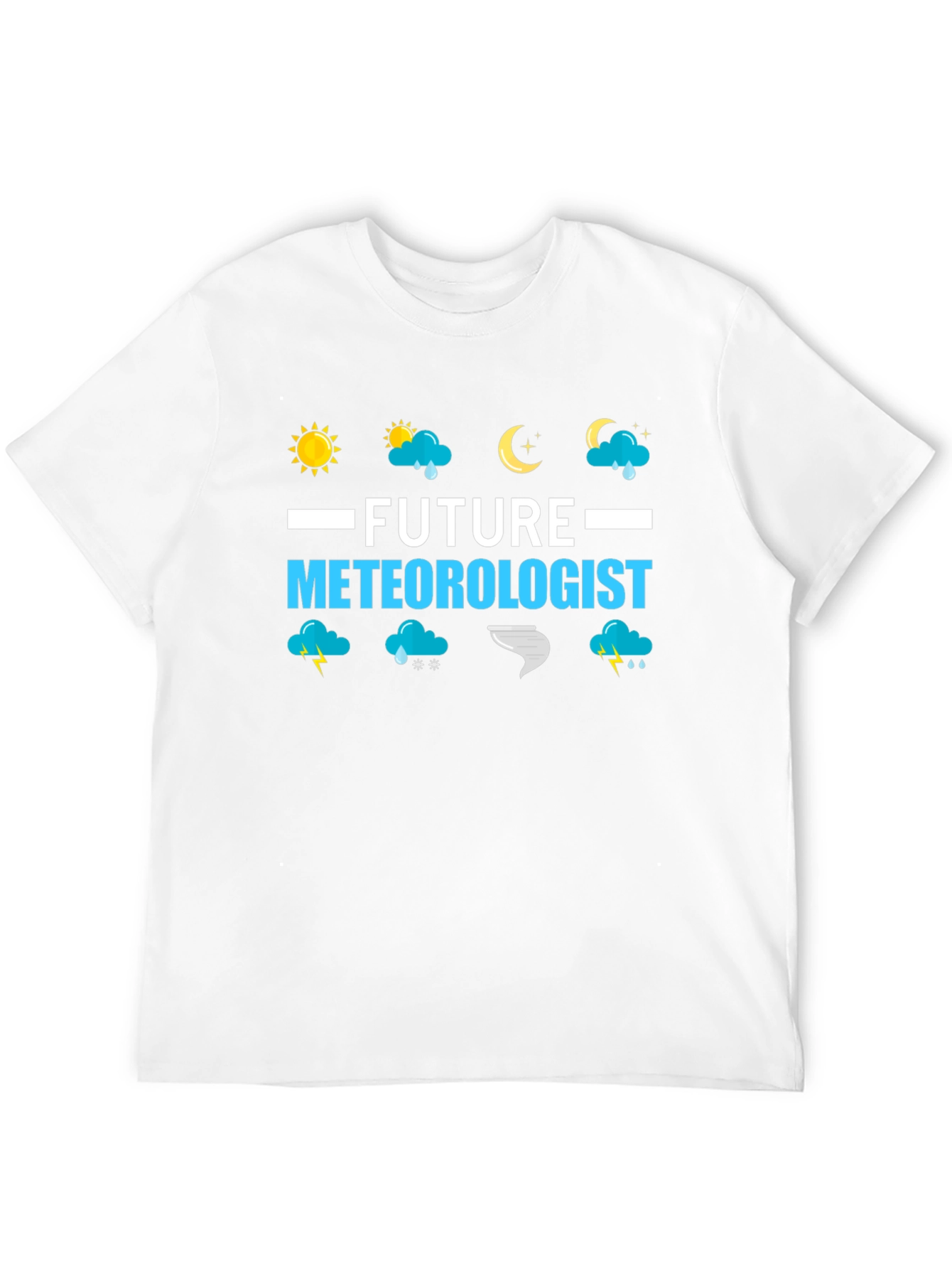 Future Meteorologist Black T-Shirt