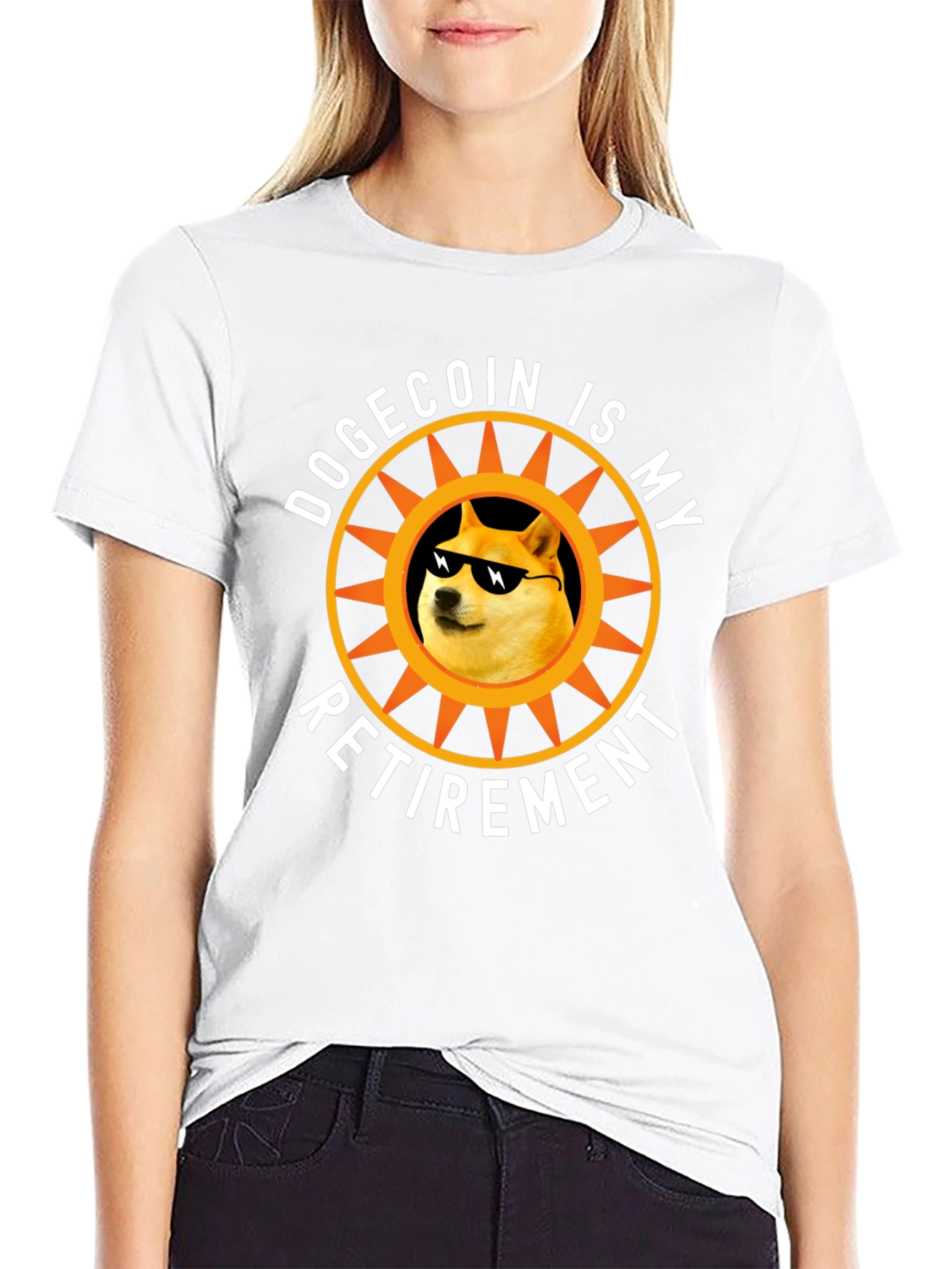 DogeCoin Retirement T-Shirt - Funny Crypto Tee