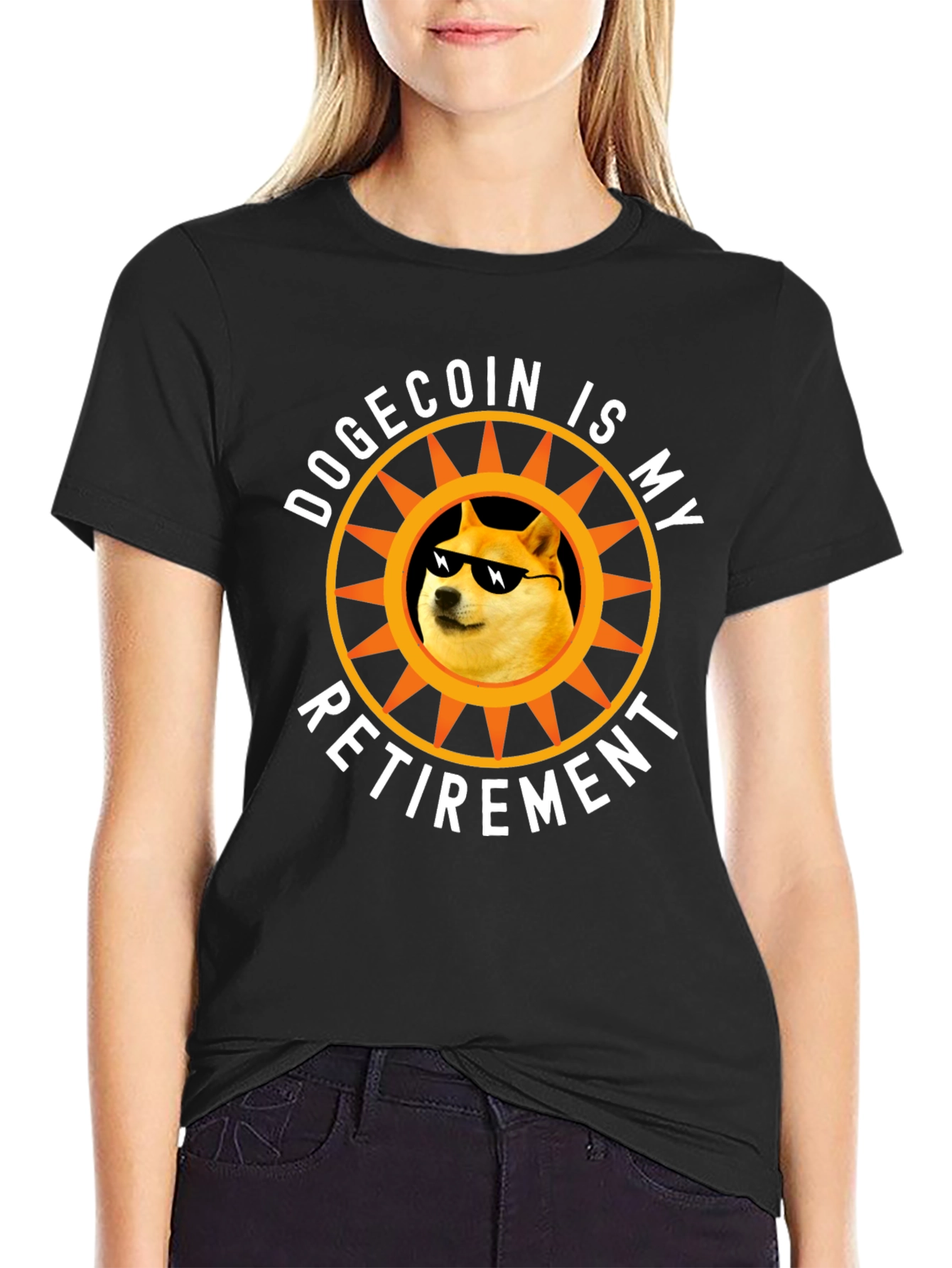DogeCoin Retirement T-Shirt - Funny Crypto Tee