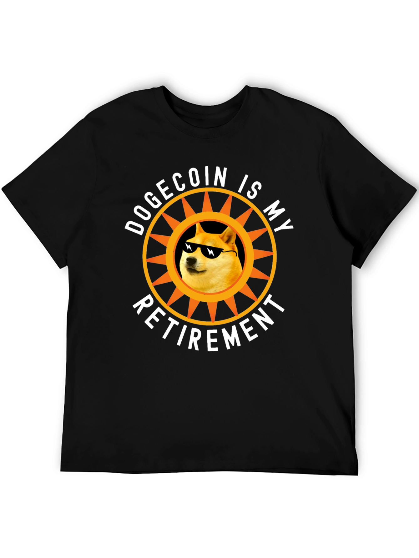 DogeCoin Retirement T-Shirt - Funny Crypto Tee