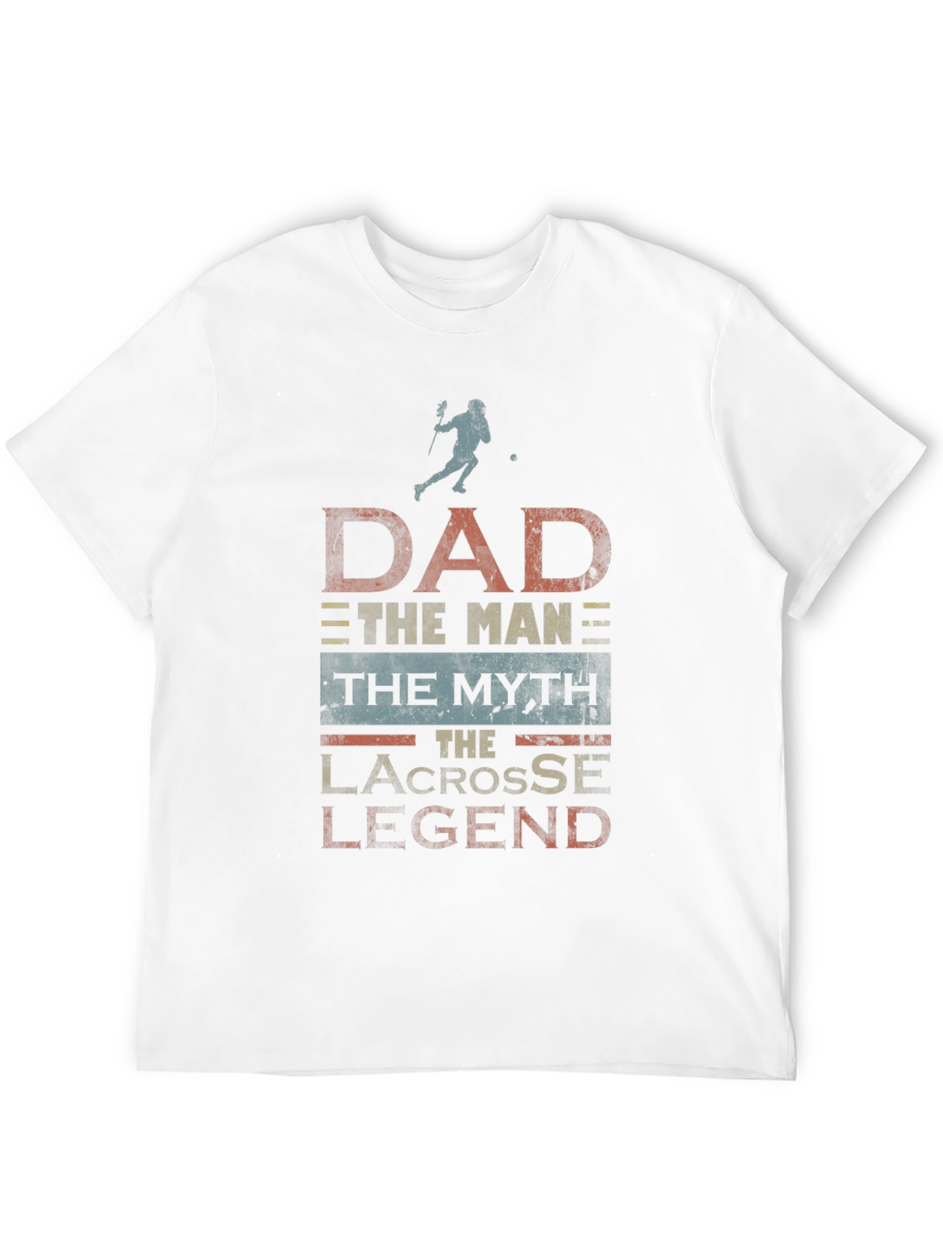 Dad Lacrosse Legend Graphic T-Shirt
