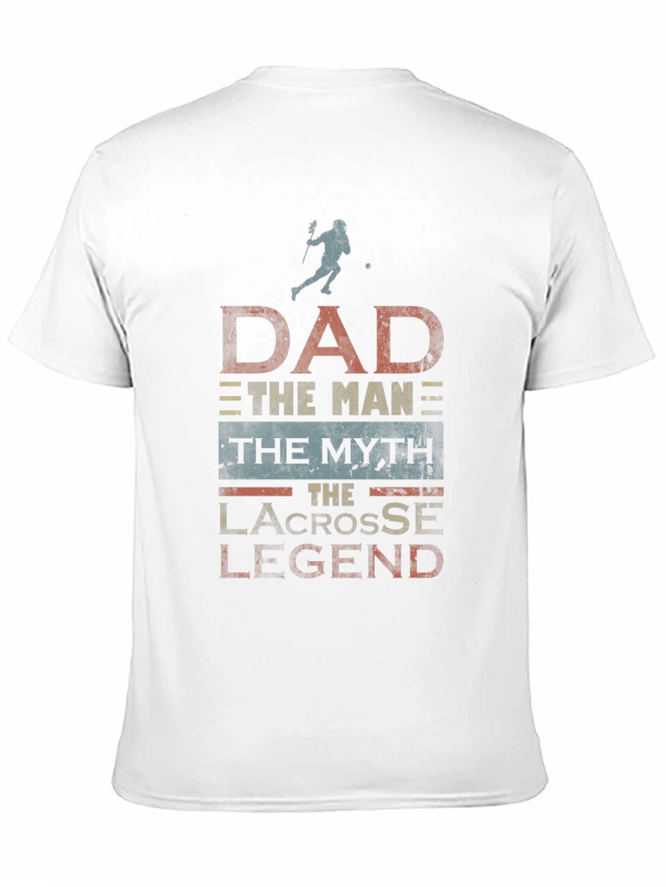 Dad Lacrosse Legend Graphic T-Shirt