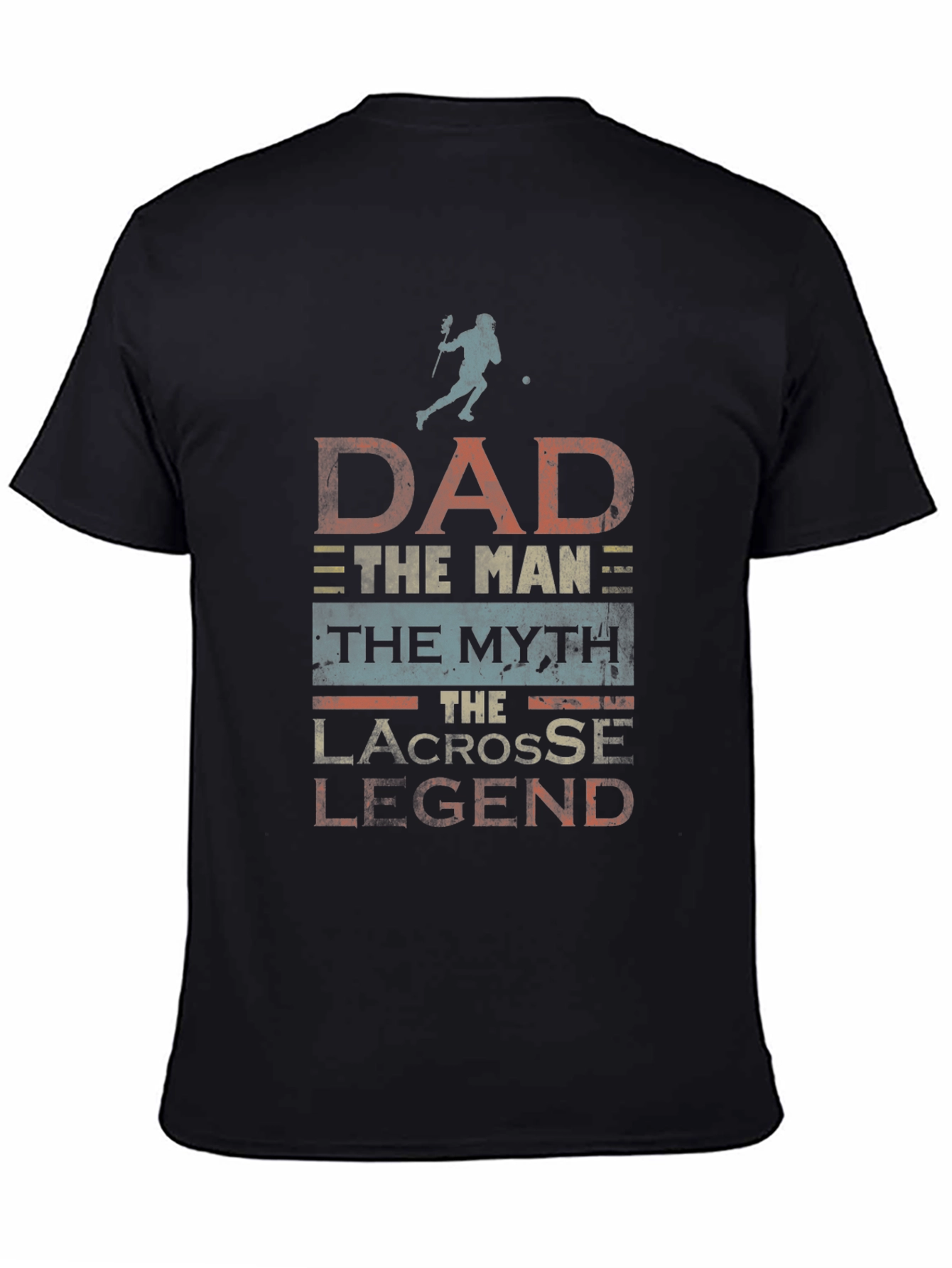 Dad Lacrosse Legend Graphic T-Shirt