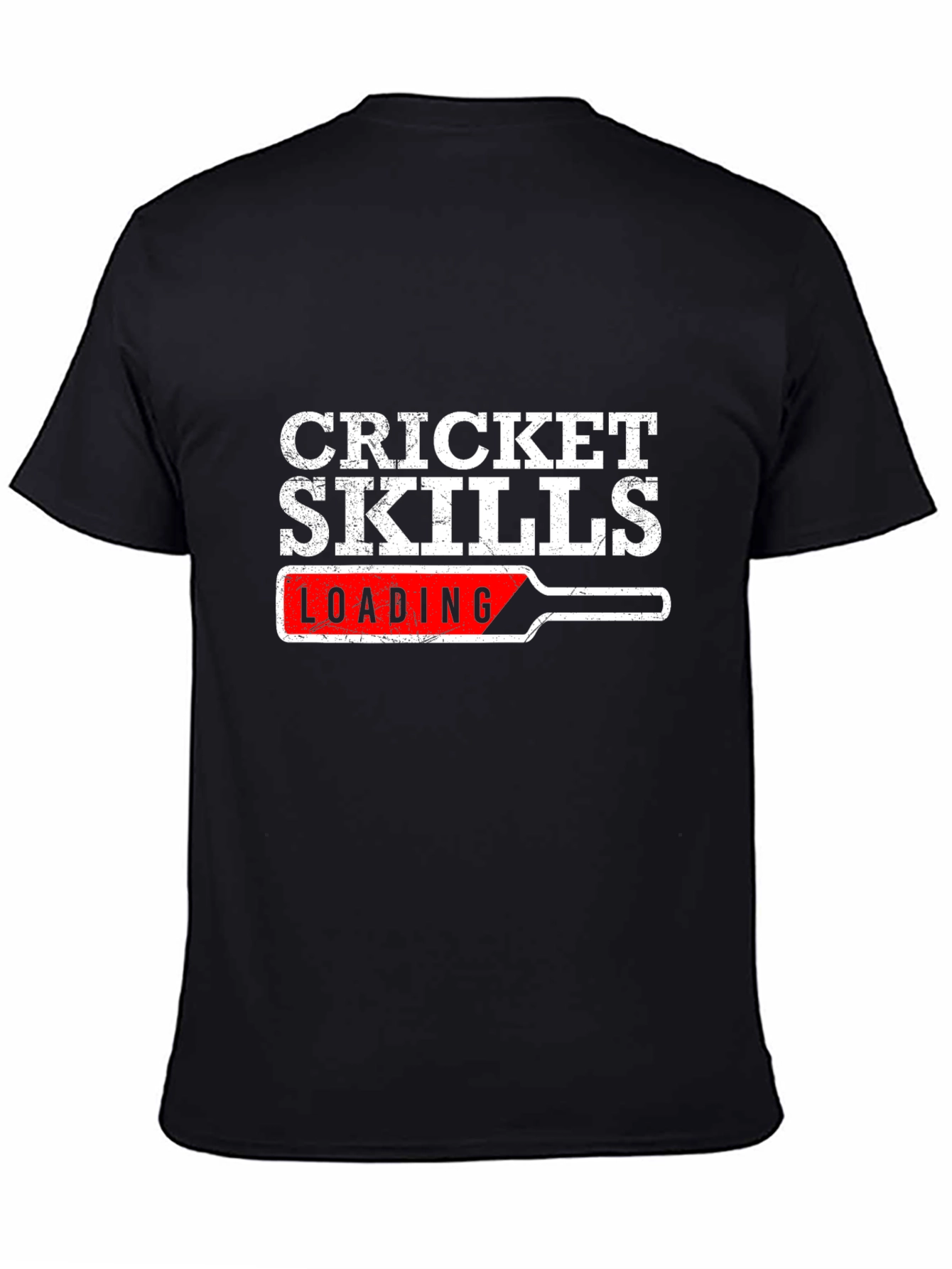 Cricket Skills Loading Funny Graphic T-Shirt