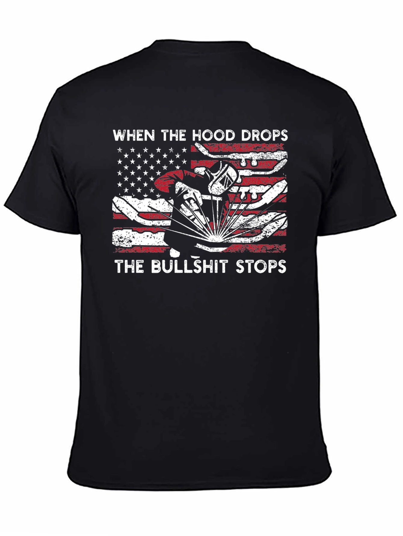 Welder Hood Drops T-Shirt