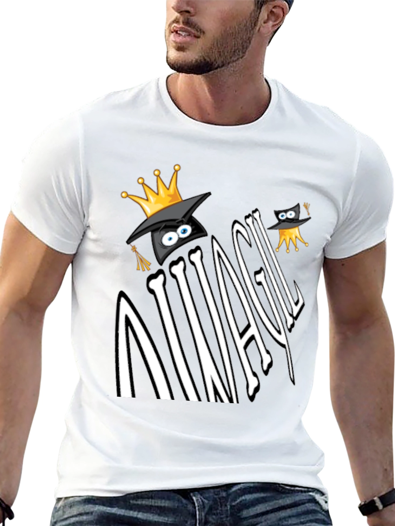 King Graduate Graphic T-Shirt