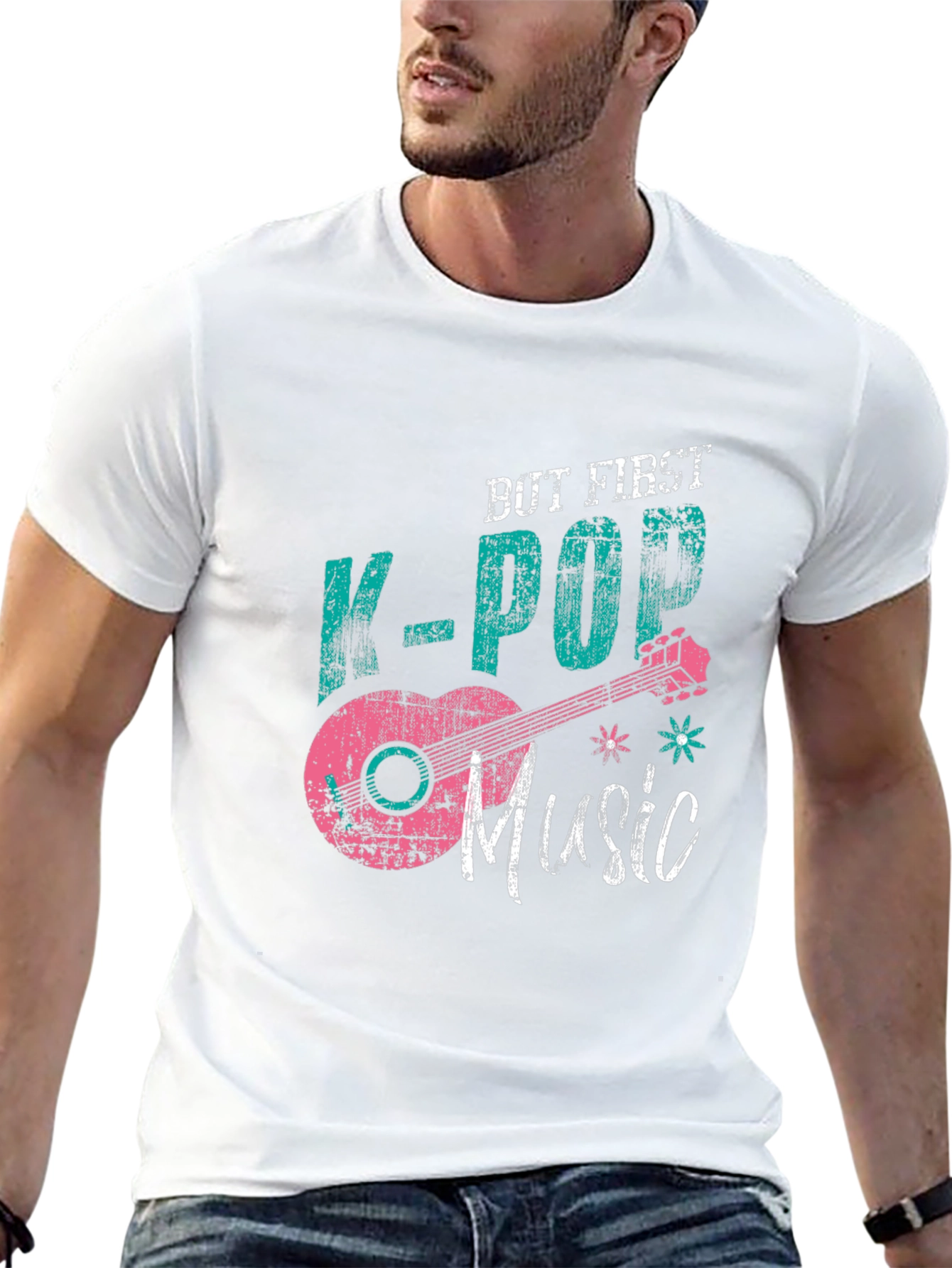 K-Pop Music Graphic T-Shirt