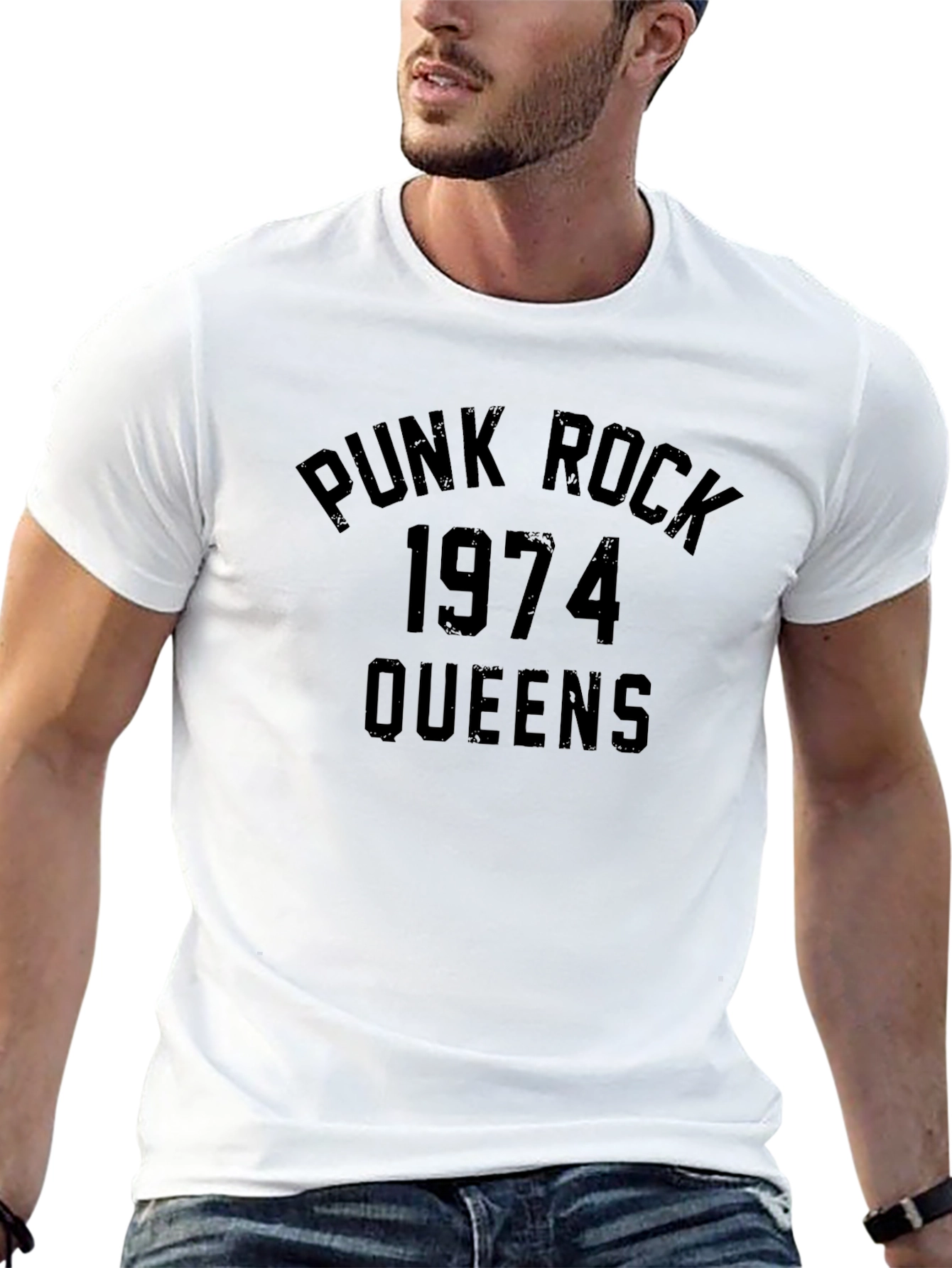 Punk Rock 1974 Queens T-Shirt