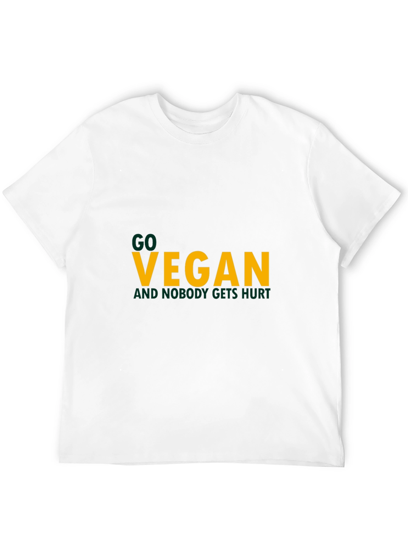 Go Vegan T-Shirt - Cruelty-Free Fashion