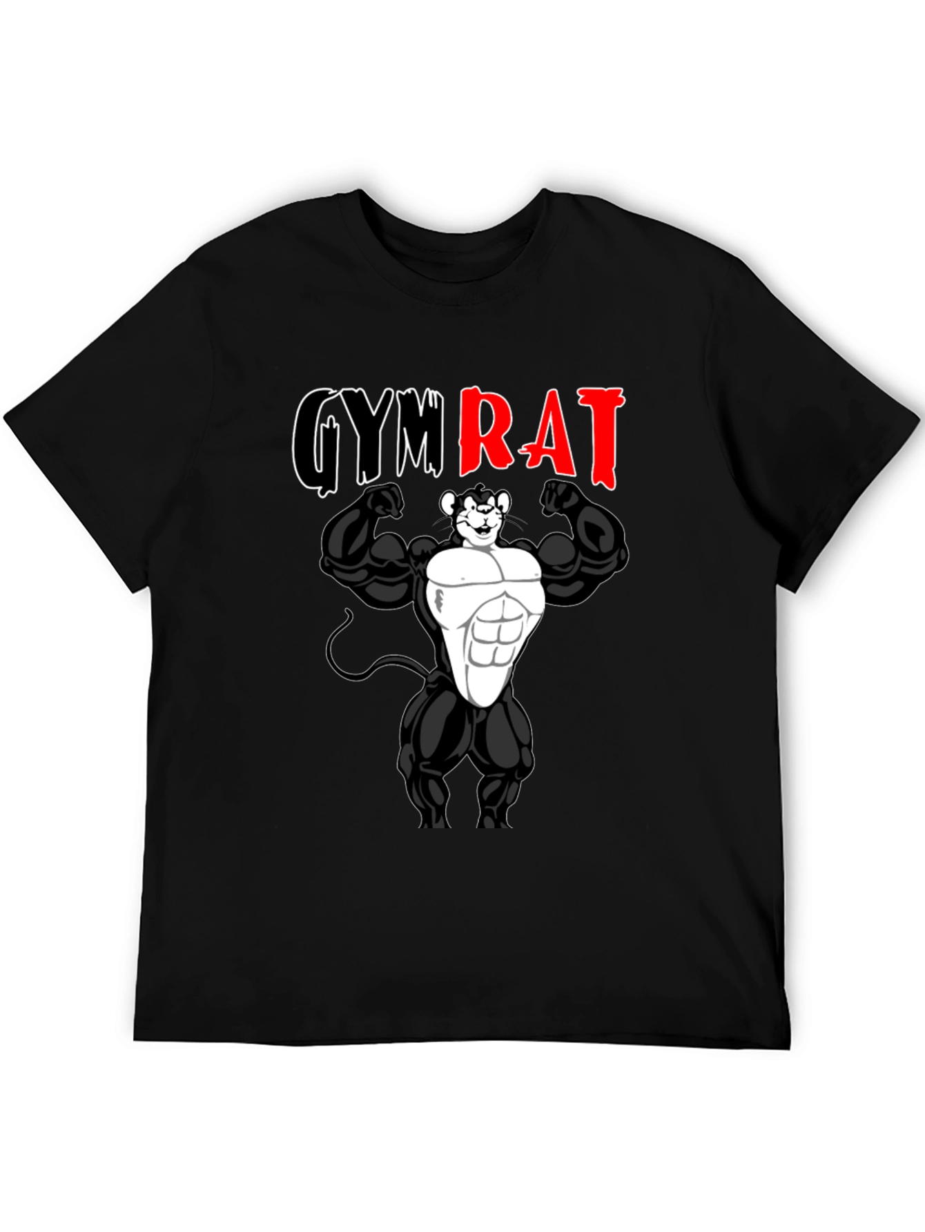 Gym Rat T-Shirt - Bodybuilding Mouse