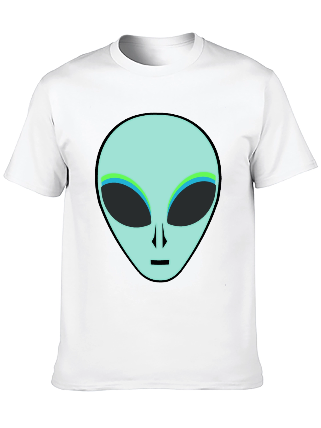 Alien Graphic T-Shirt - Mens Black Tee