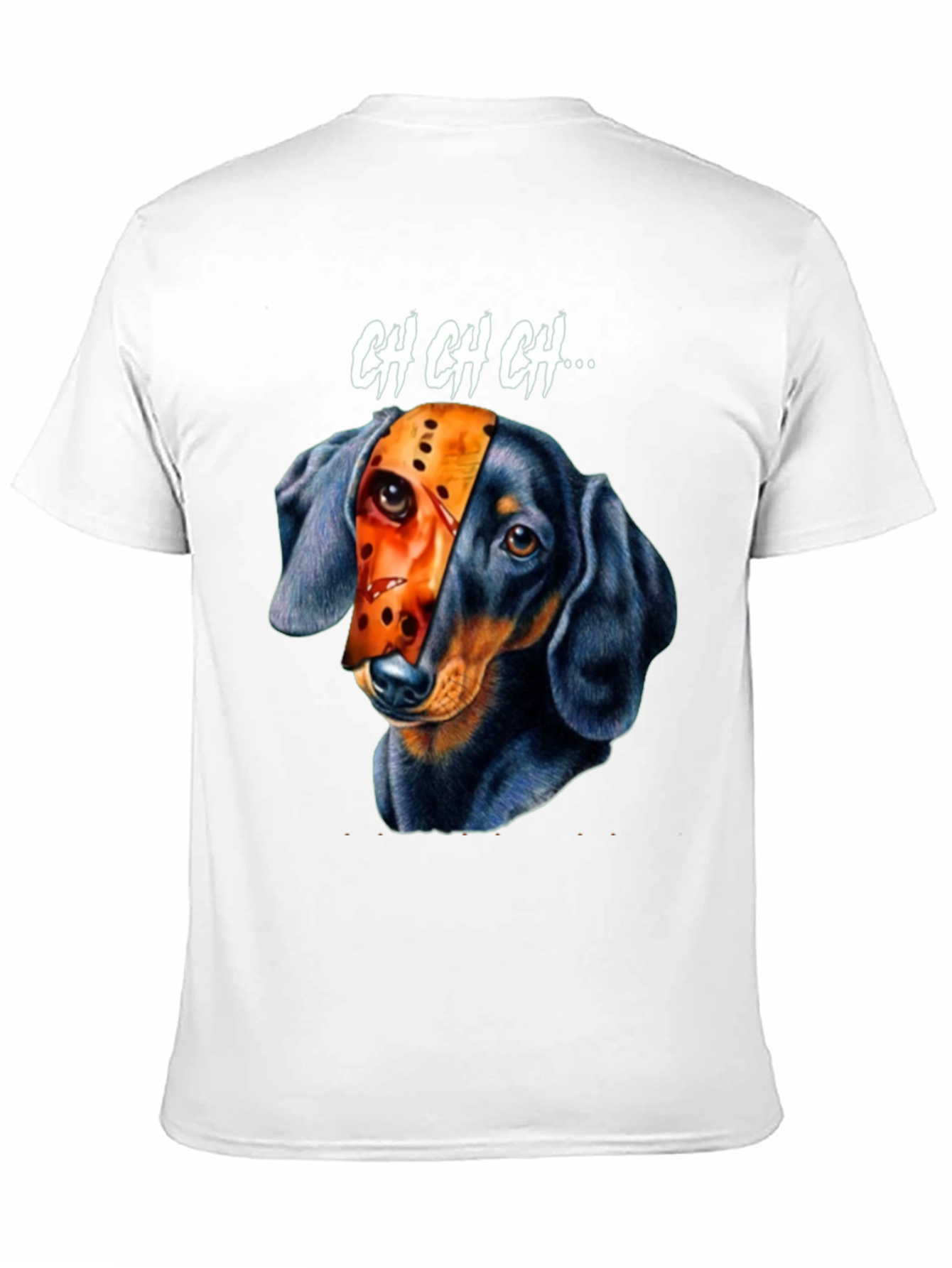 Dachshund Jason Voorhees Halloween T-Shirt