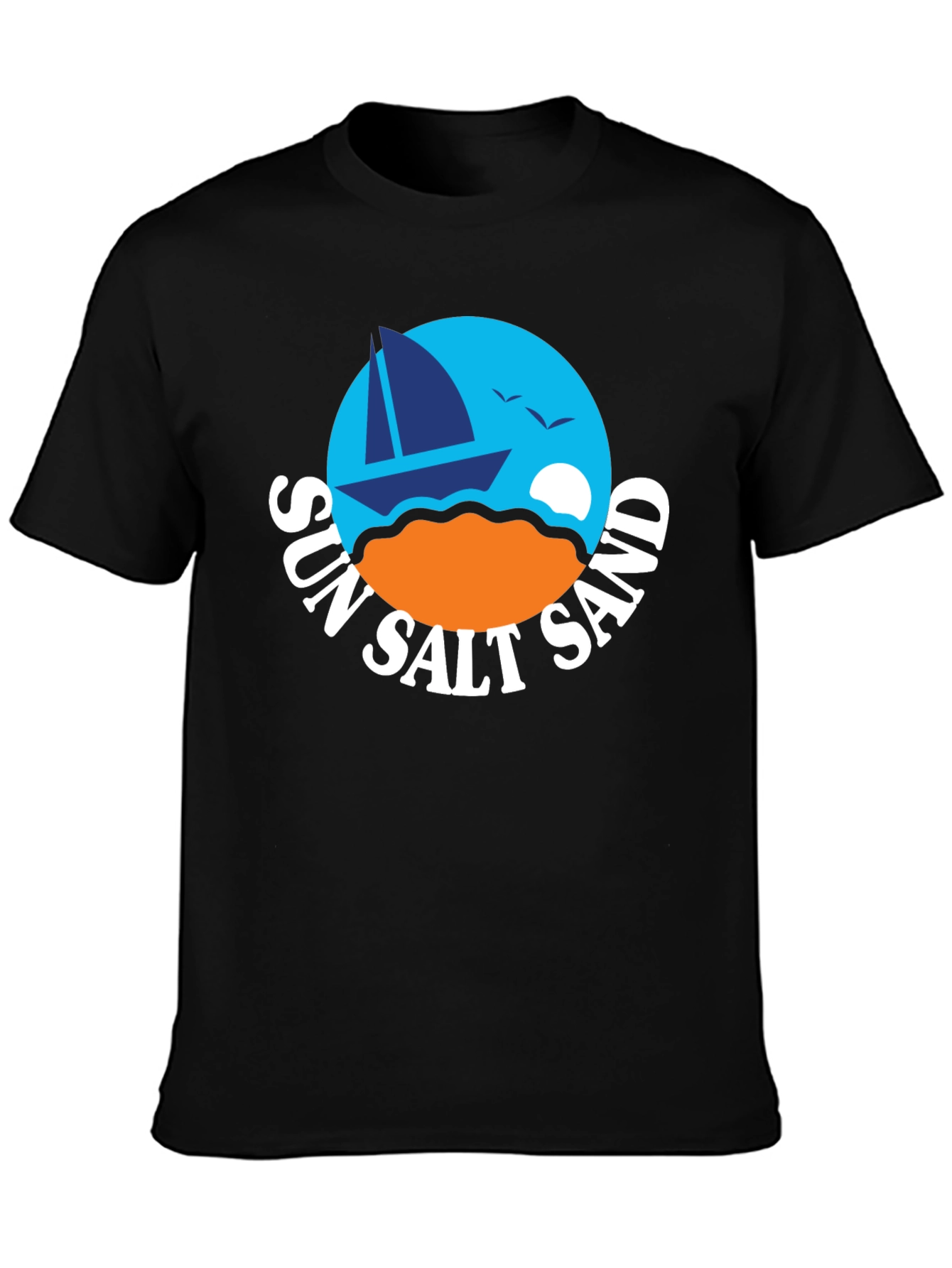 Sun Salt Sand T-Shirt - Beach Vibes