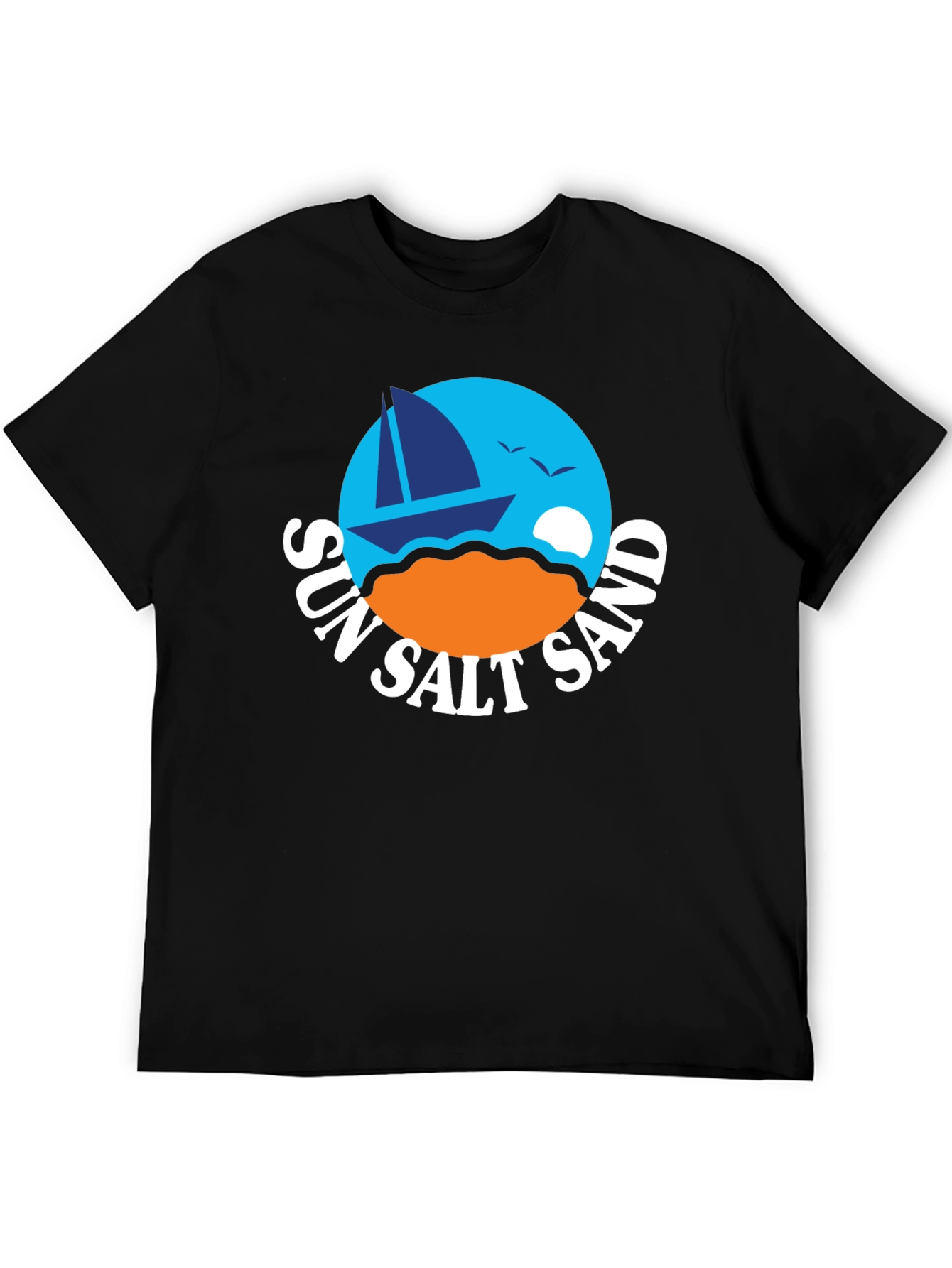 Sun Salt Sand T-Shirt - Beach Vibes