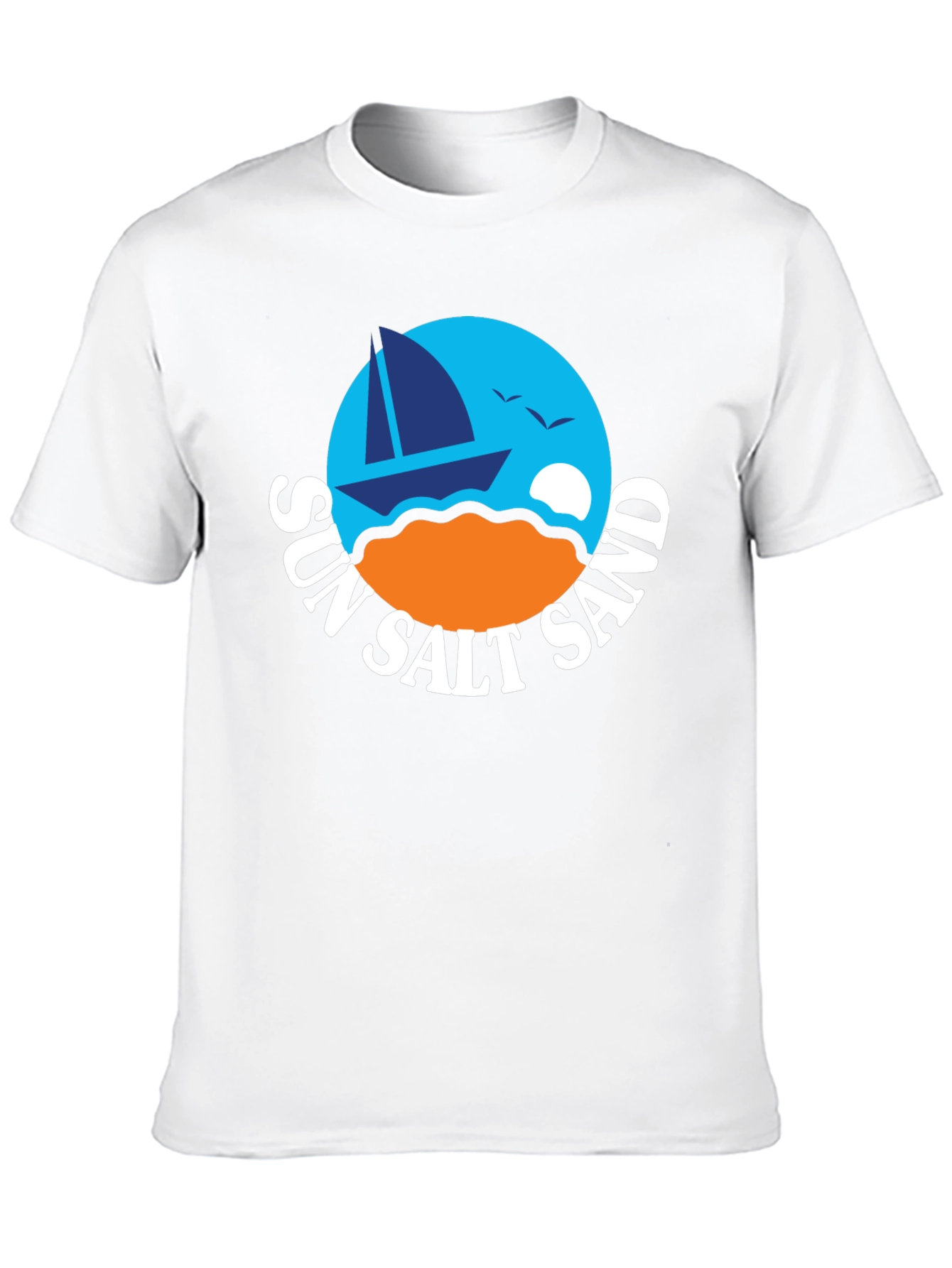 Sun Salt Sand T-Shirt - Beach Vibes