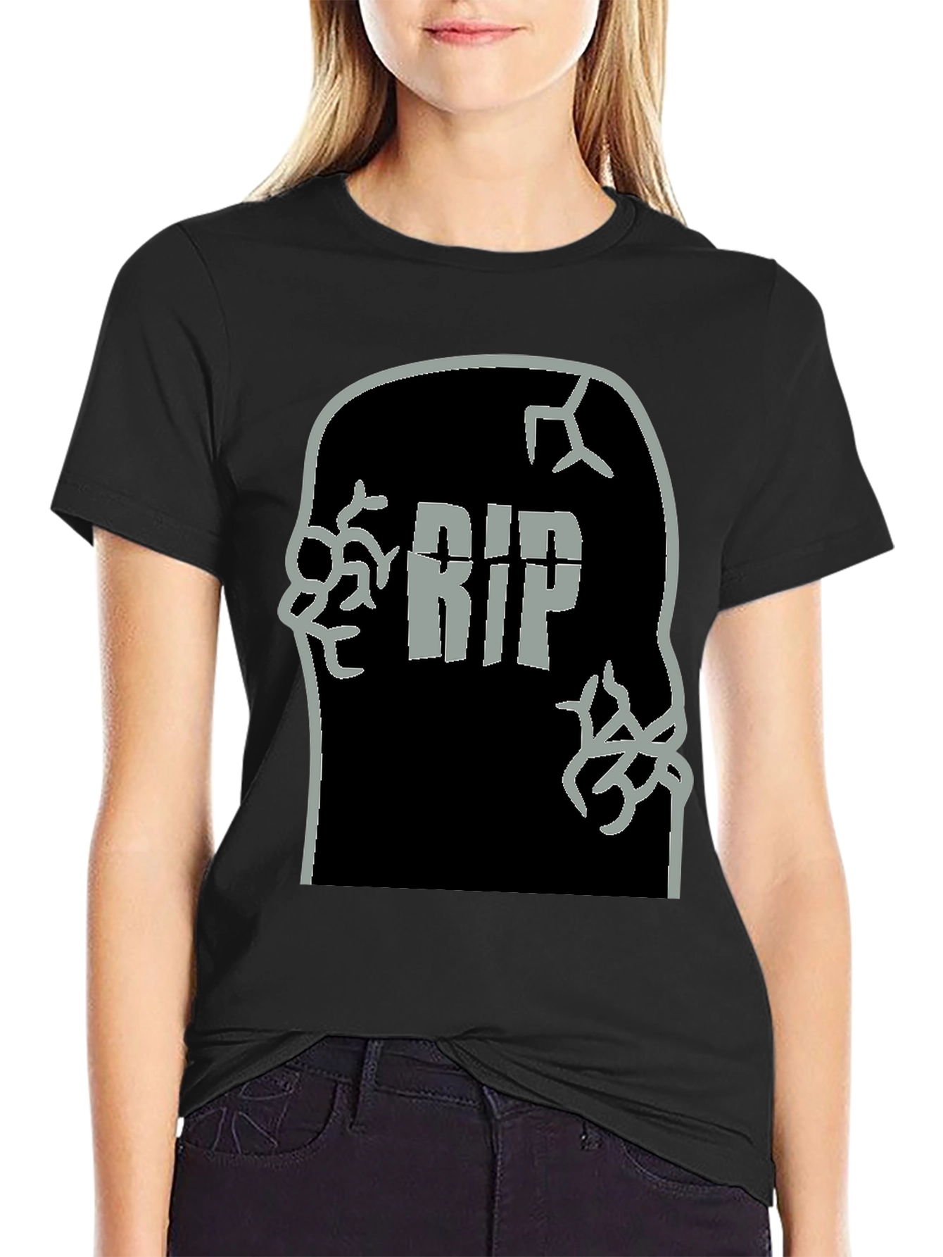 RIP Tombstone T-Shirt - Halloween Costume