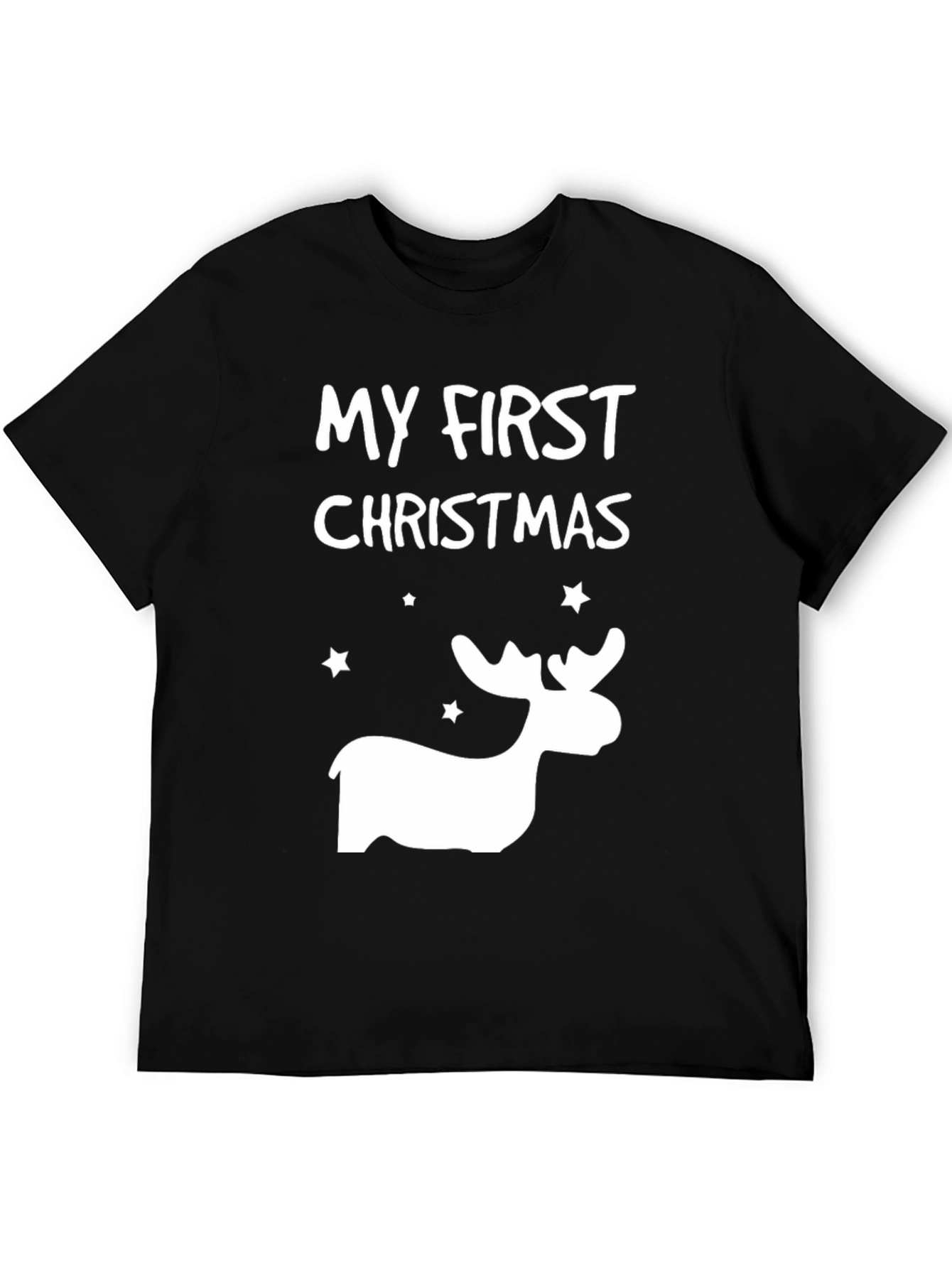 My First Christmas Reindeer T-Shirt - Holiday Apparel