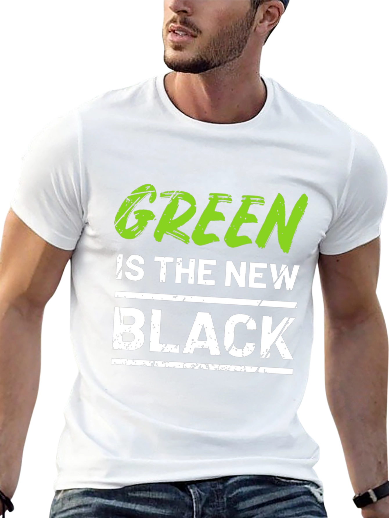 Green is the New Black Graphic Tee